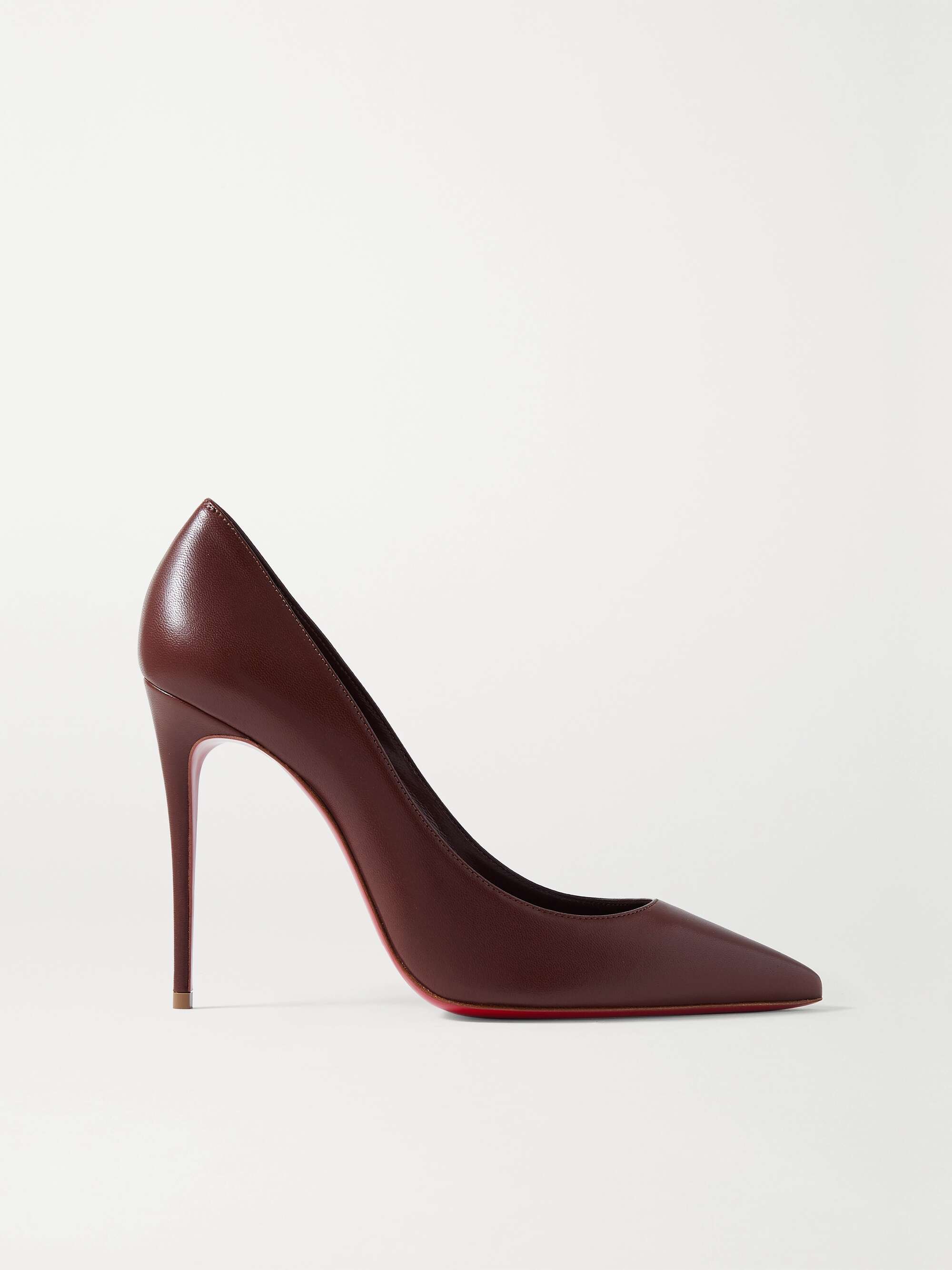 CHRISTIAN LOUBOUTIN Kate 100 leather pumps | NET-A-PORTER