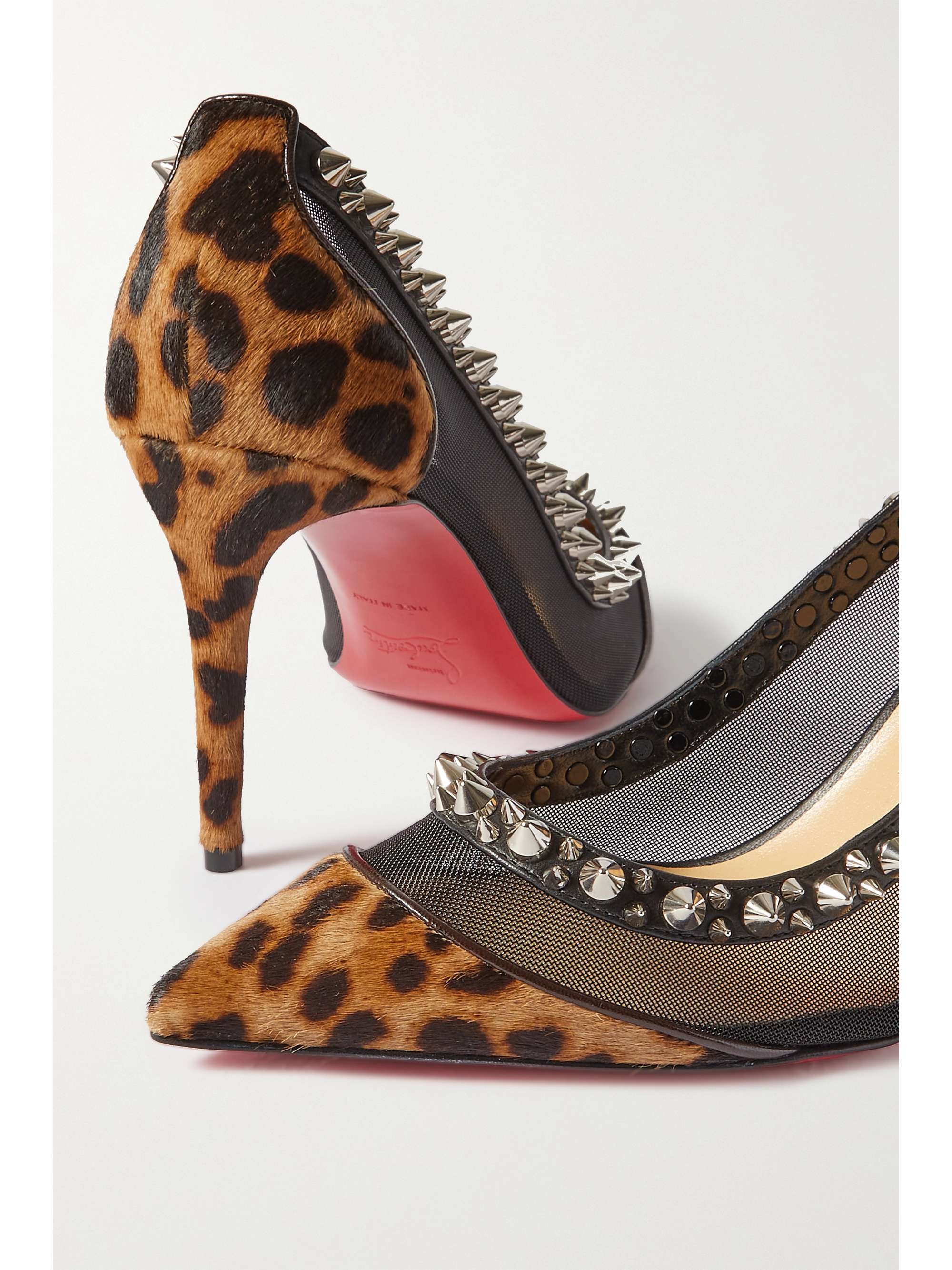 christian louboutin leopard print