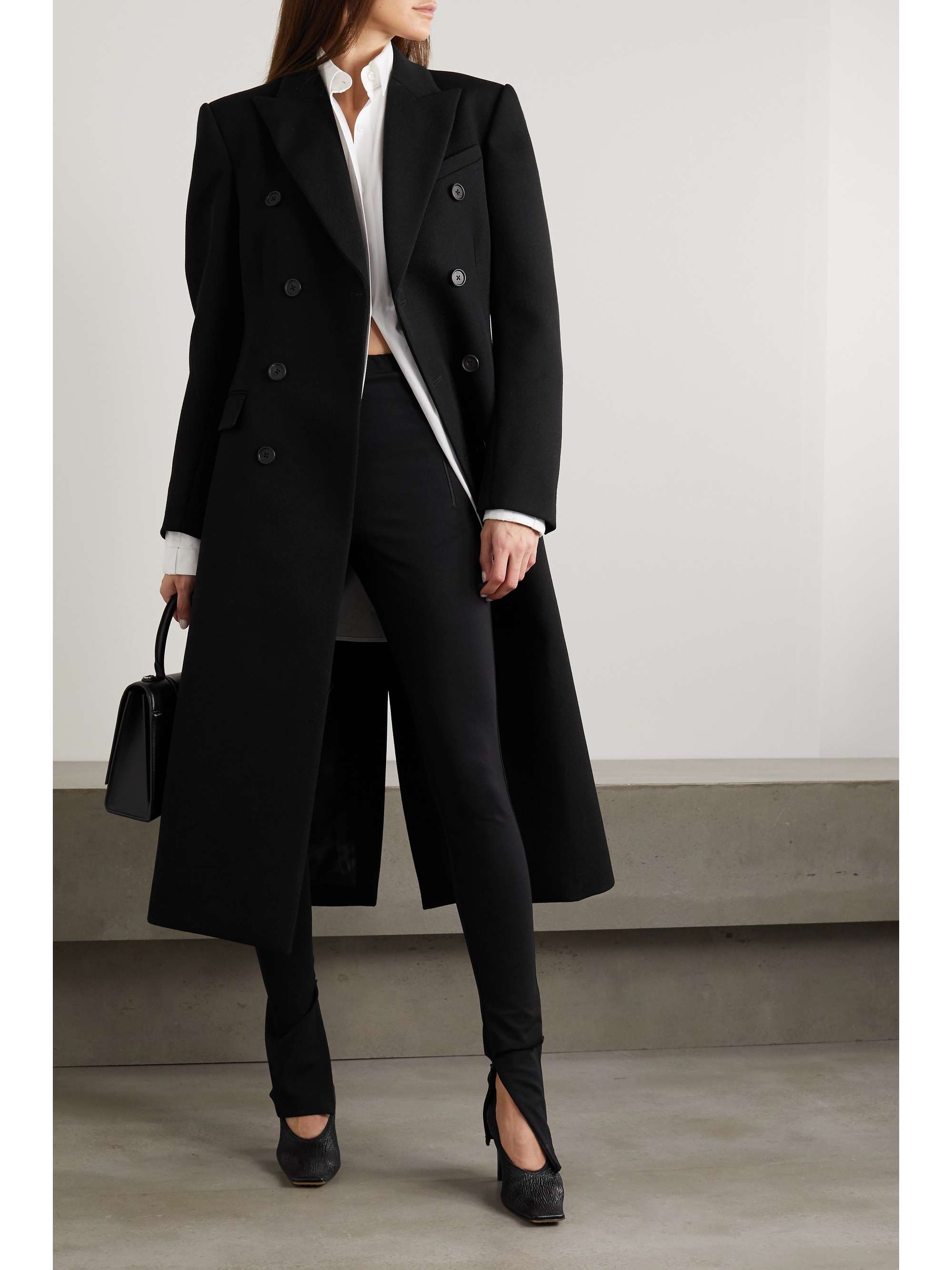 twill overcoat