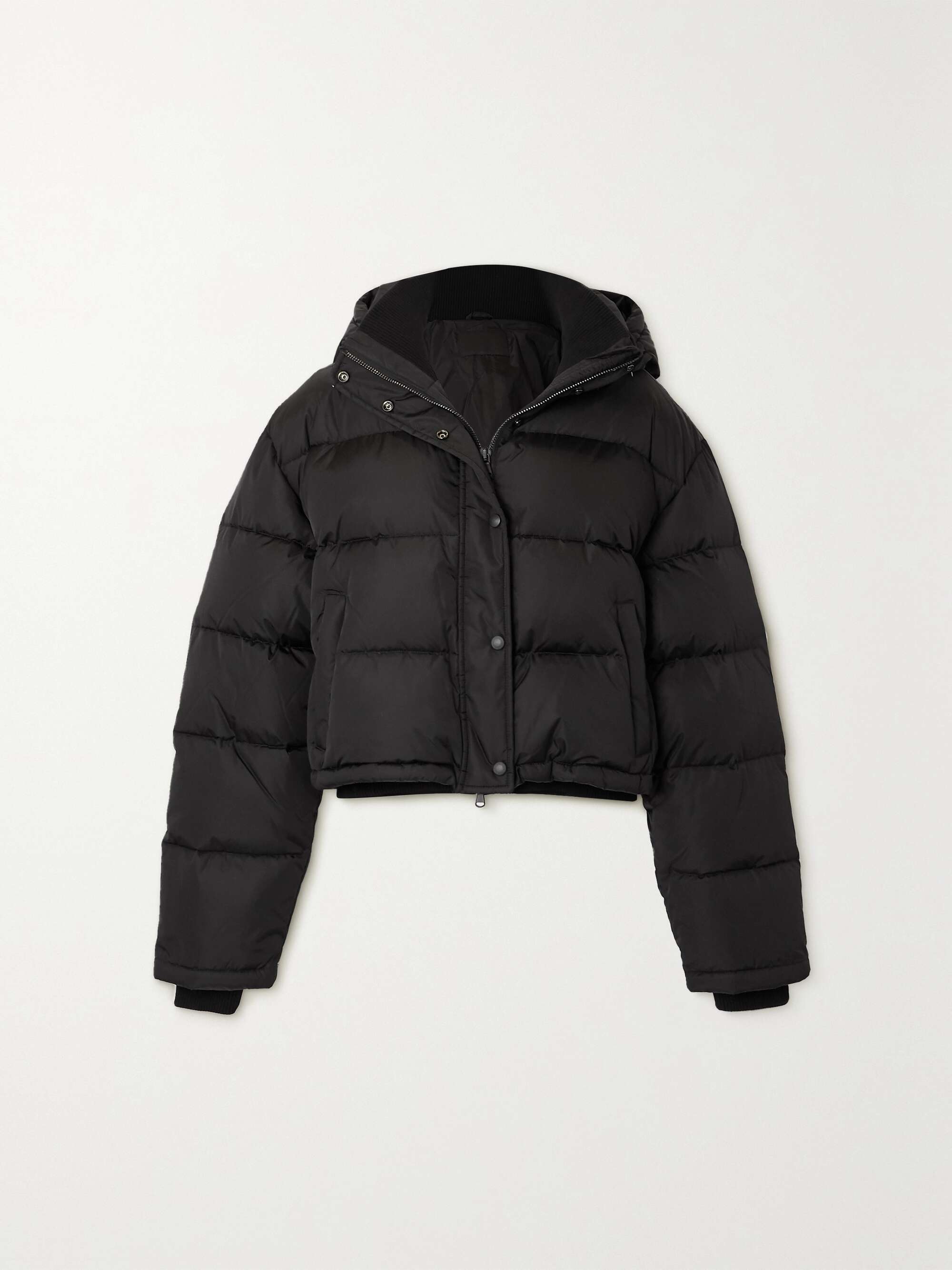 WARDROBE.NYC + NET-A-PORTER hooded quilted padded shell down jacket ...