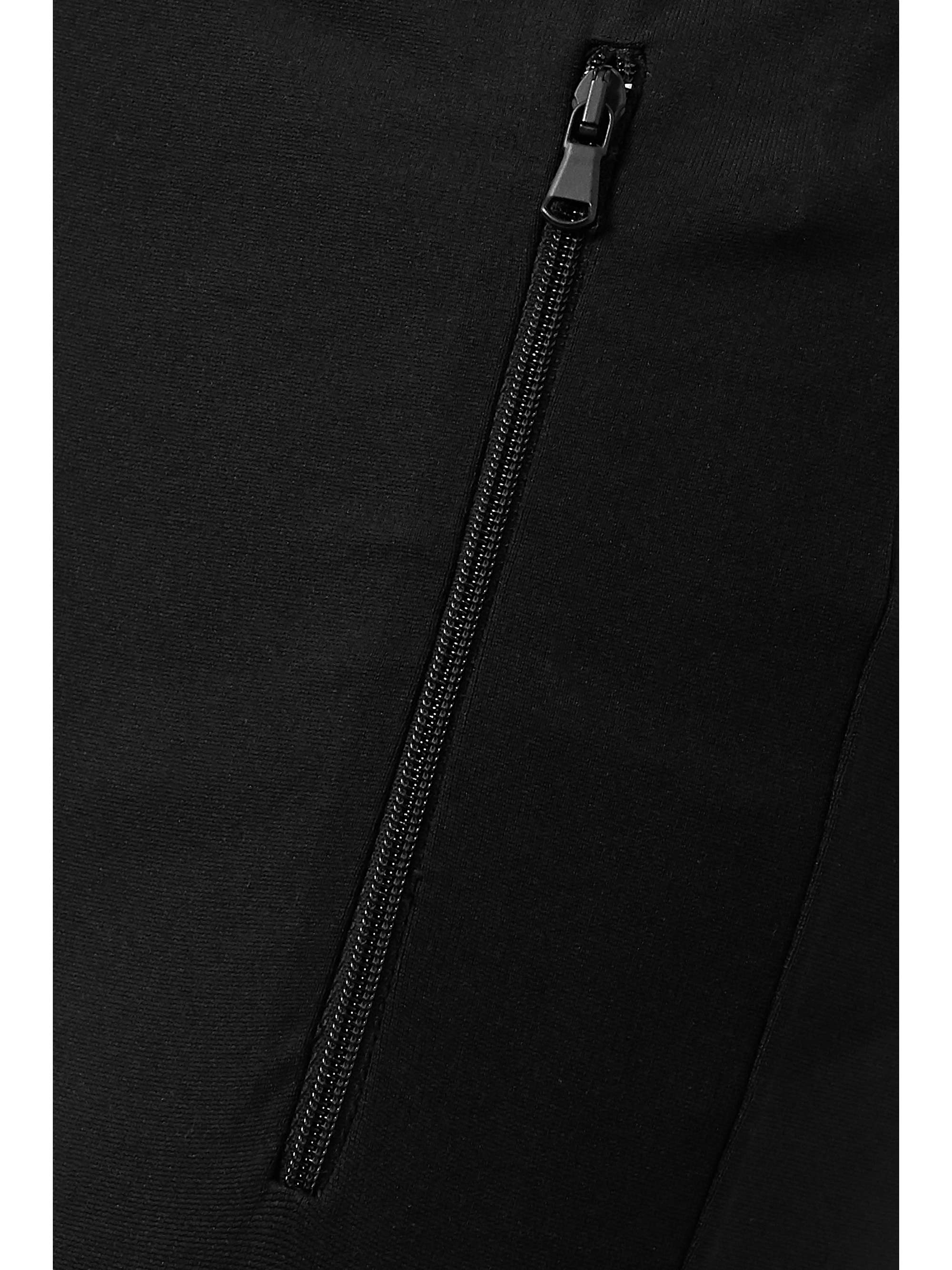 WARDROBE.NYC Zipdetailed stretchjersey leggings NETAPORTER