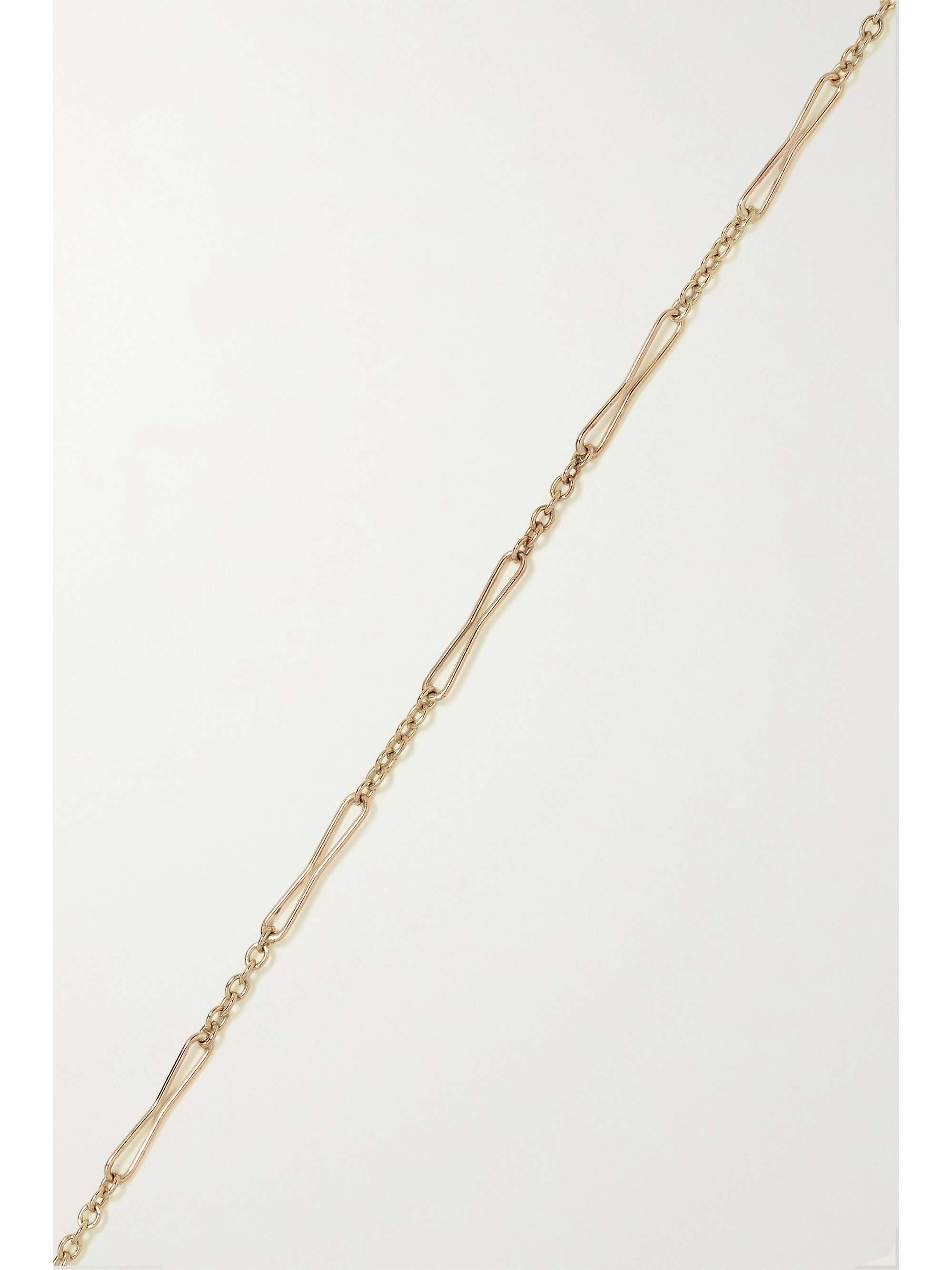 PASCALE MONVOISIN Varda N°2 9-karat gold, sterling silver, bakelite and Nanogem necklace