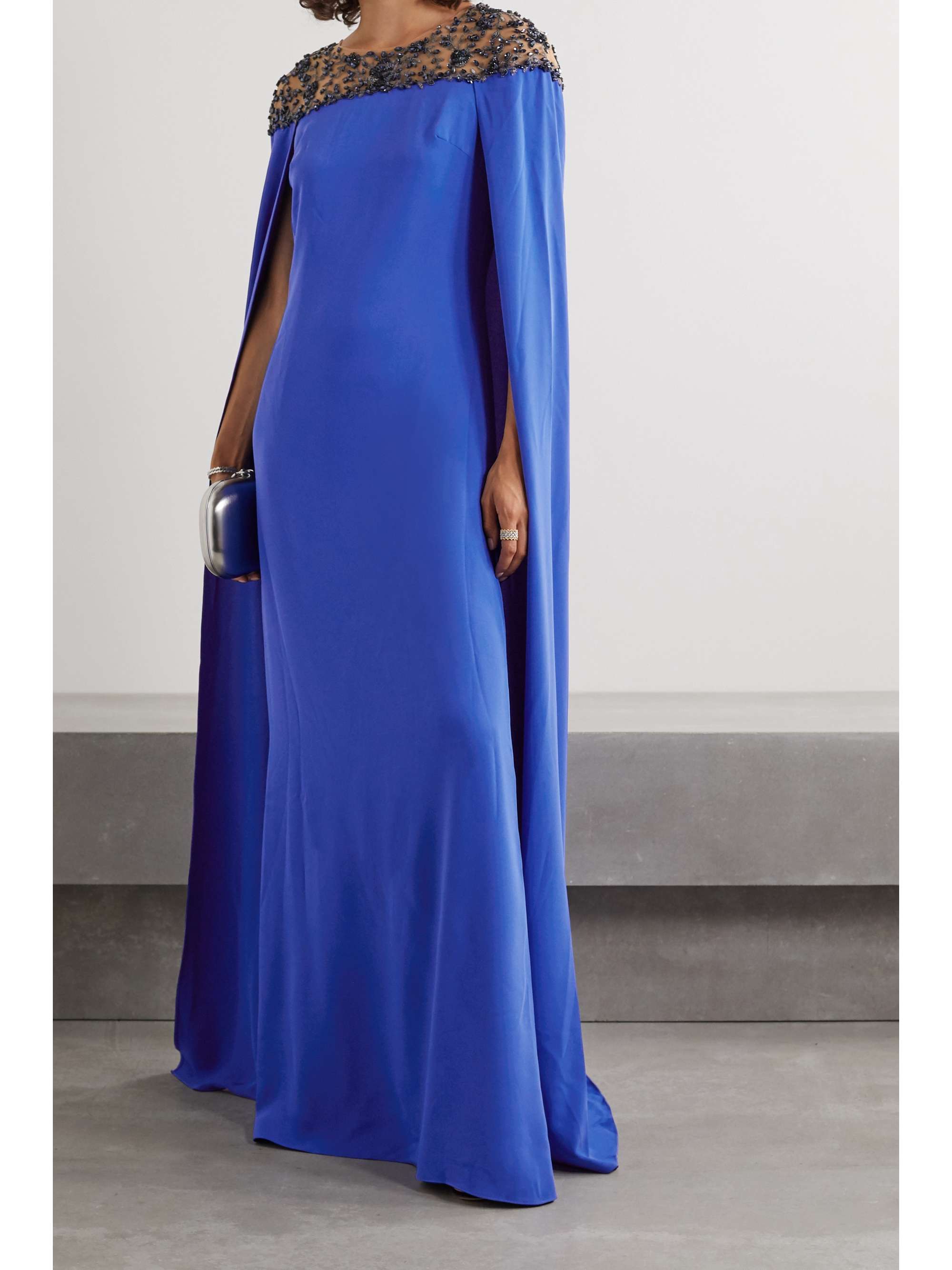 crepe gown | MARCHESA NOTTE 