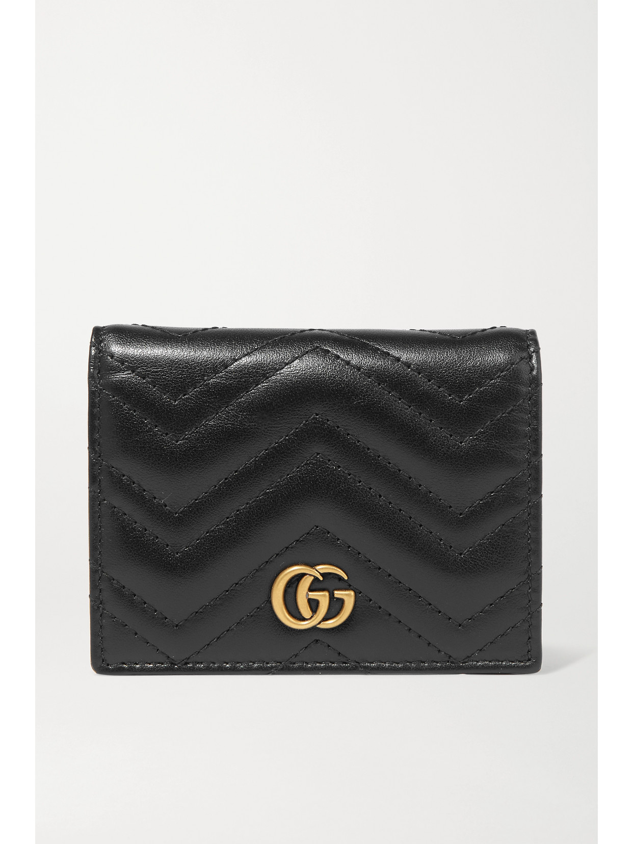 GUCCI GG MARMONT QUILTED LEATHER WALLET