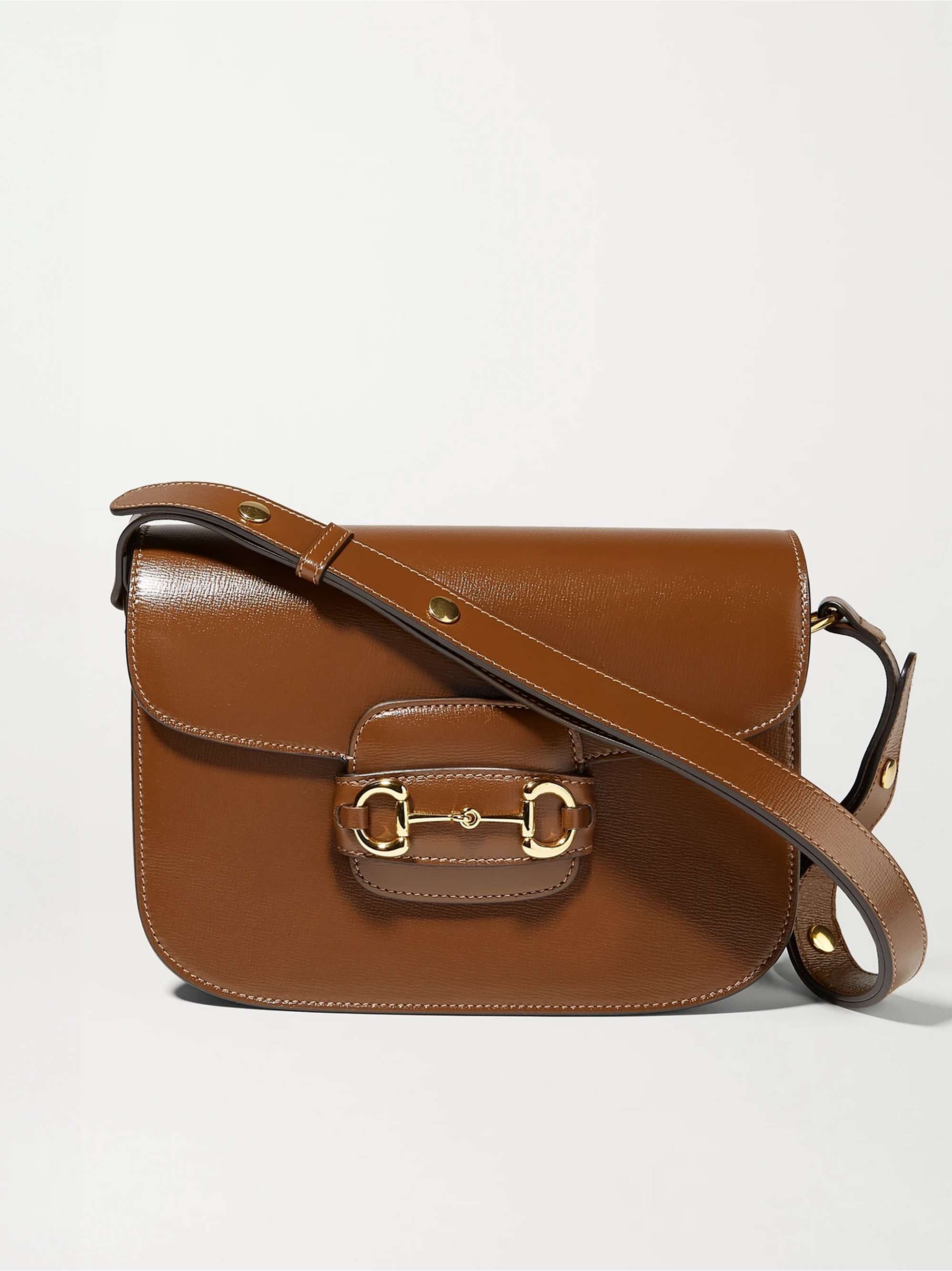 Horsebit 1955 leather shoulder bag