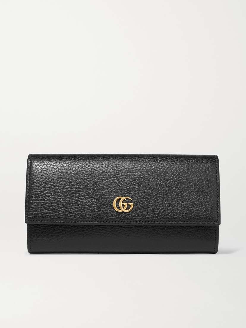 Gucci + Net Sustain Textured-leather Continental Wallet