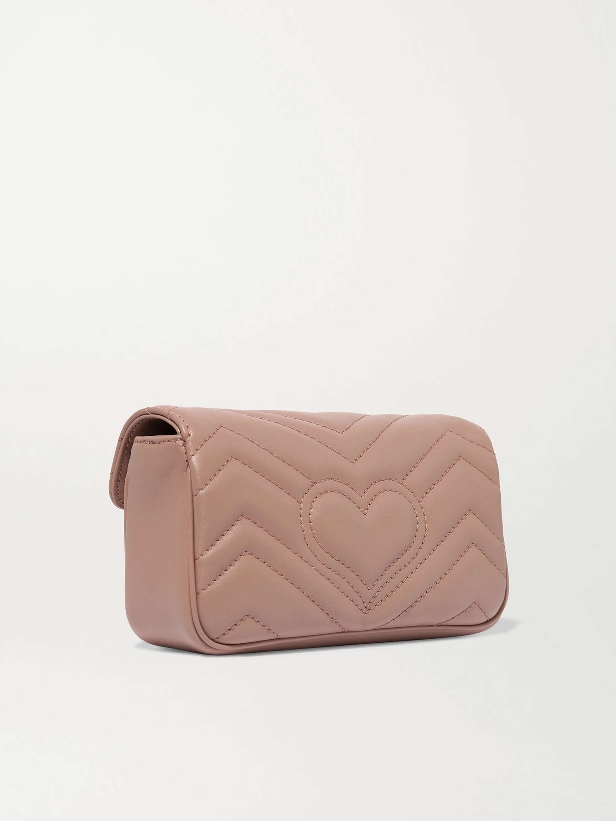 GUCCI GG Marmont super mini quilted leather shoulder bag
