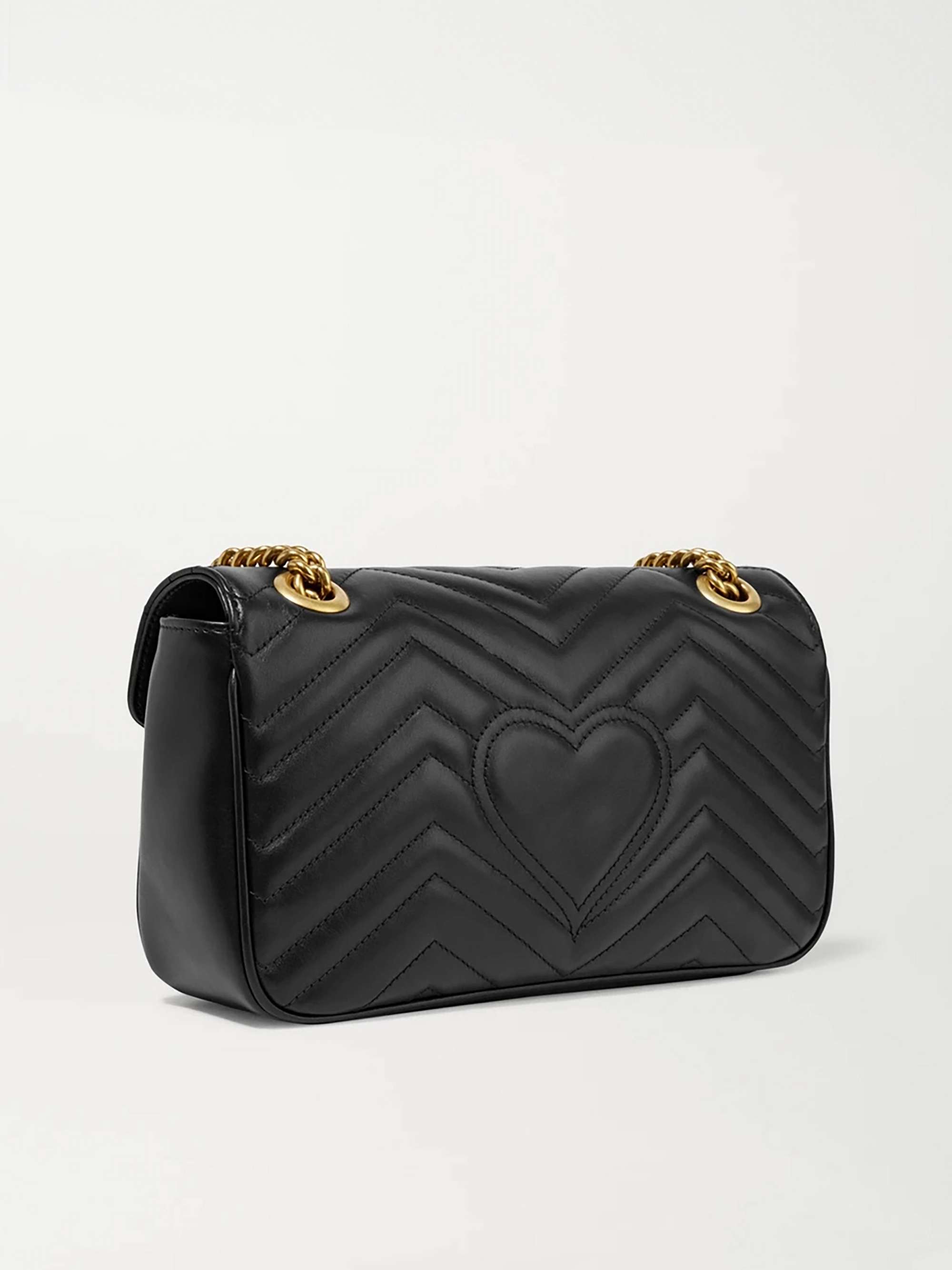 GUCCI GG Marmont small quilted leather shoulder bag NETAPORTER