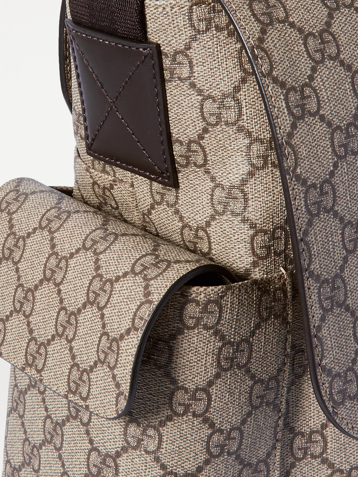 Ophidia Printed Coated-Canvas Diaper Bag