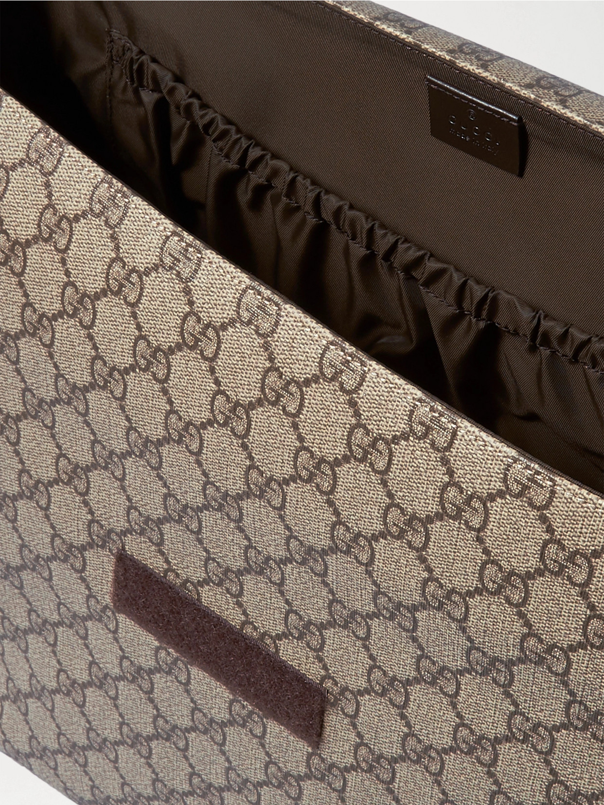 Ophidia Printed Coated-Canvas Diaper Bag