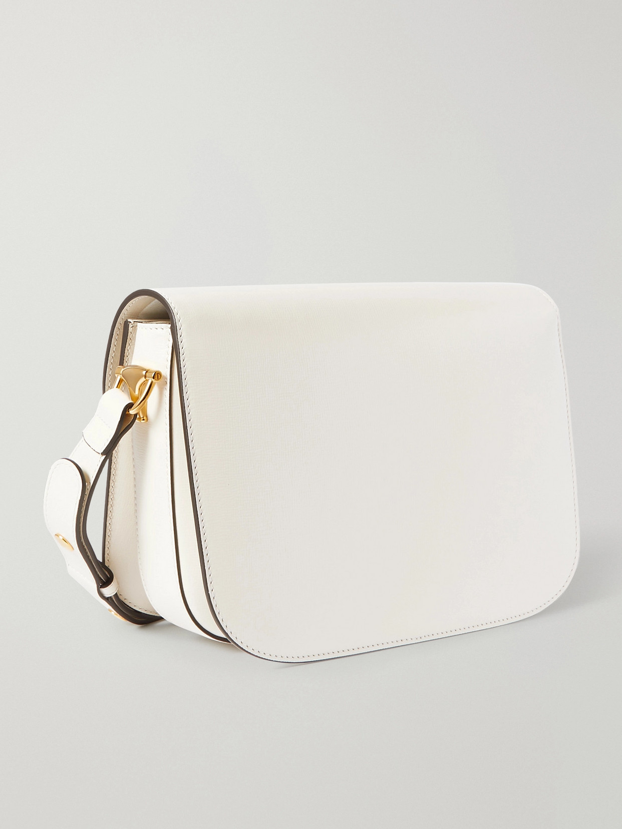 Horsebit 1955 Medium Textured-Leather Shoulder Bag