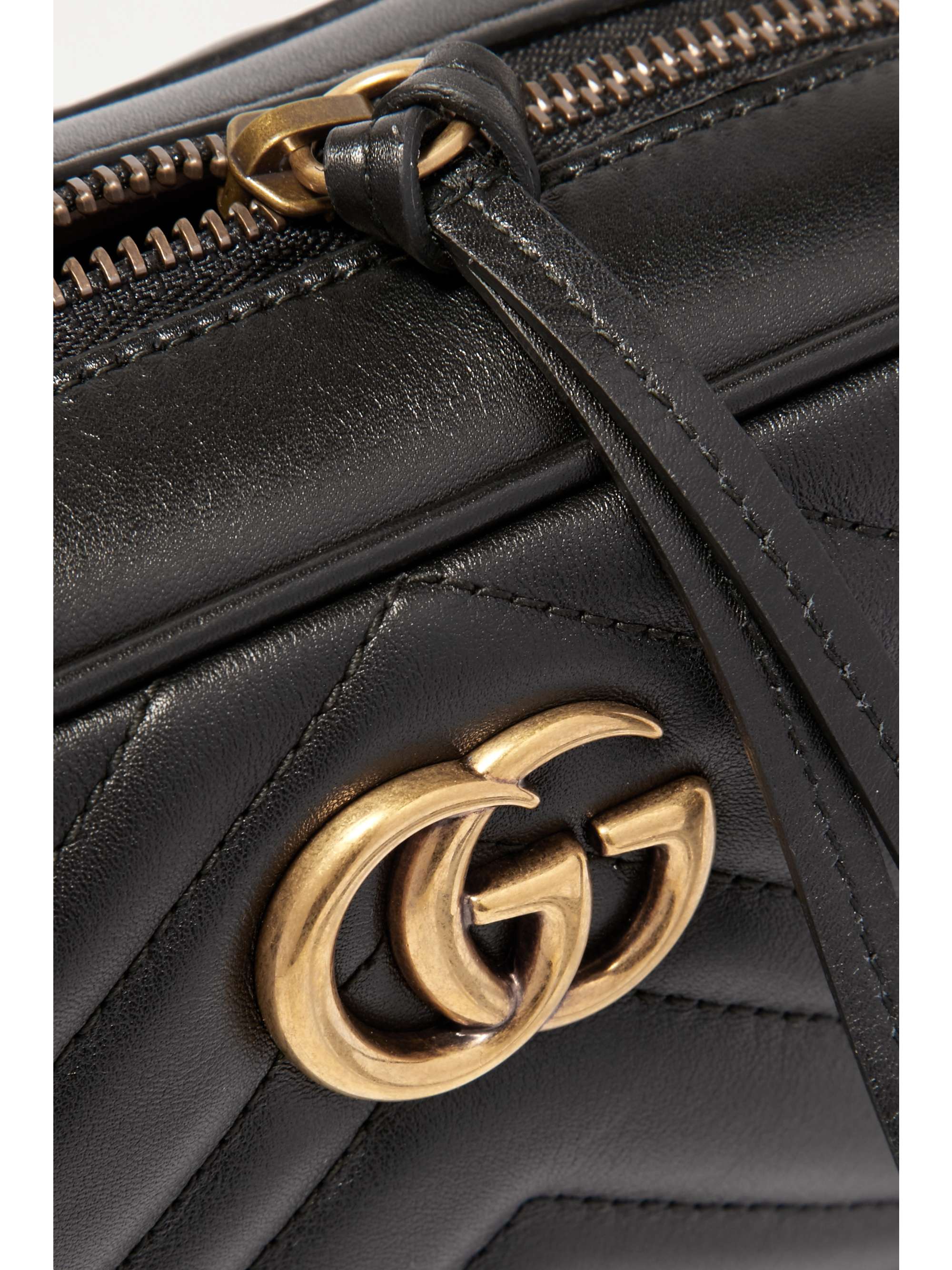 GUCCI GG Marmont Camera mini quilted leather shoulder bag | NET-A-PORTER