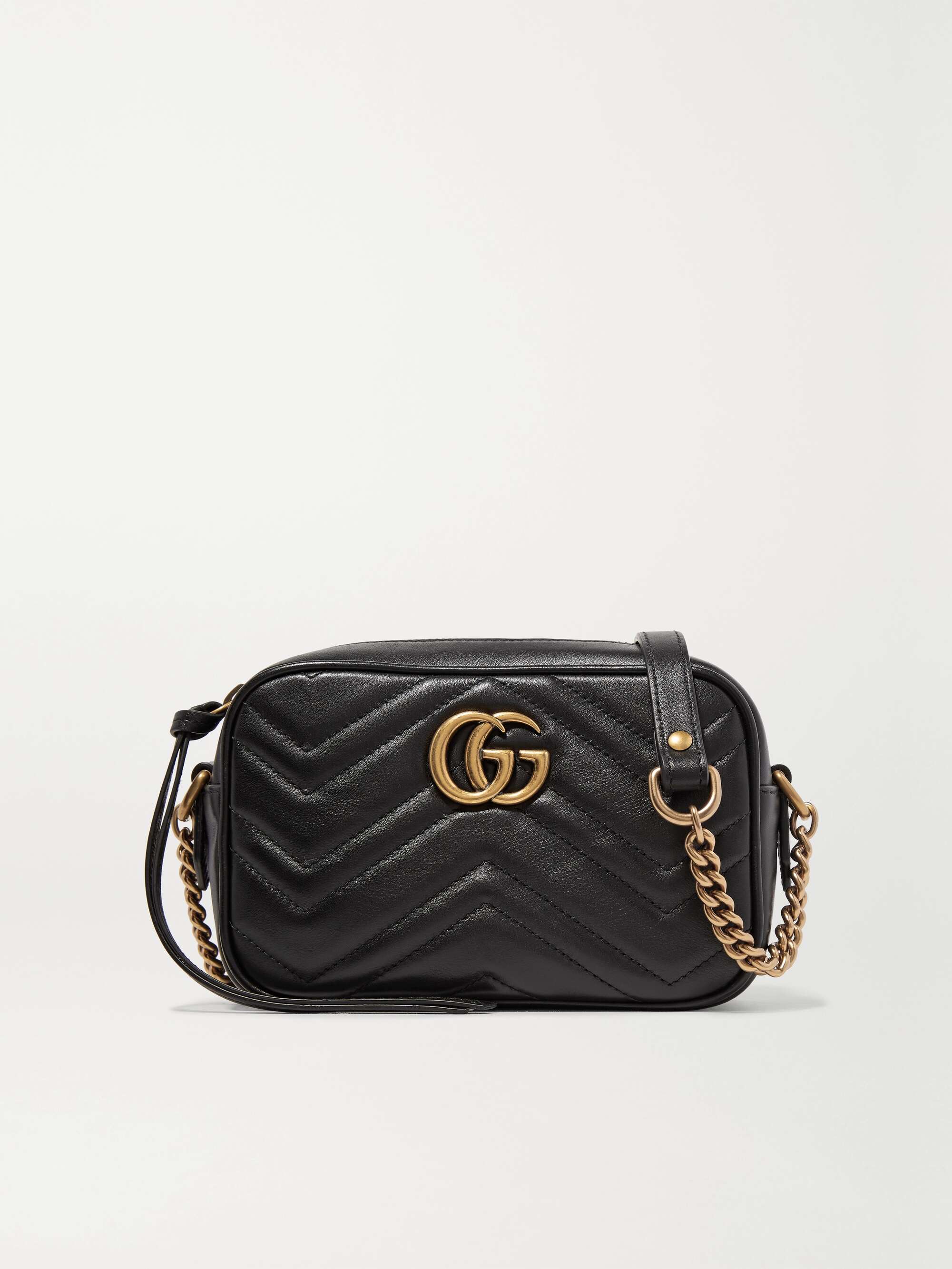 GUCCI GG Marmont Camera mini quilted leather shoulder bag