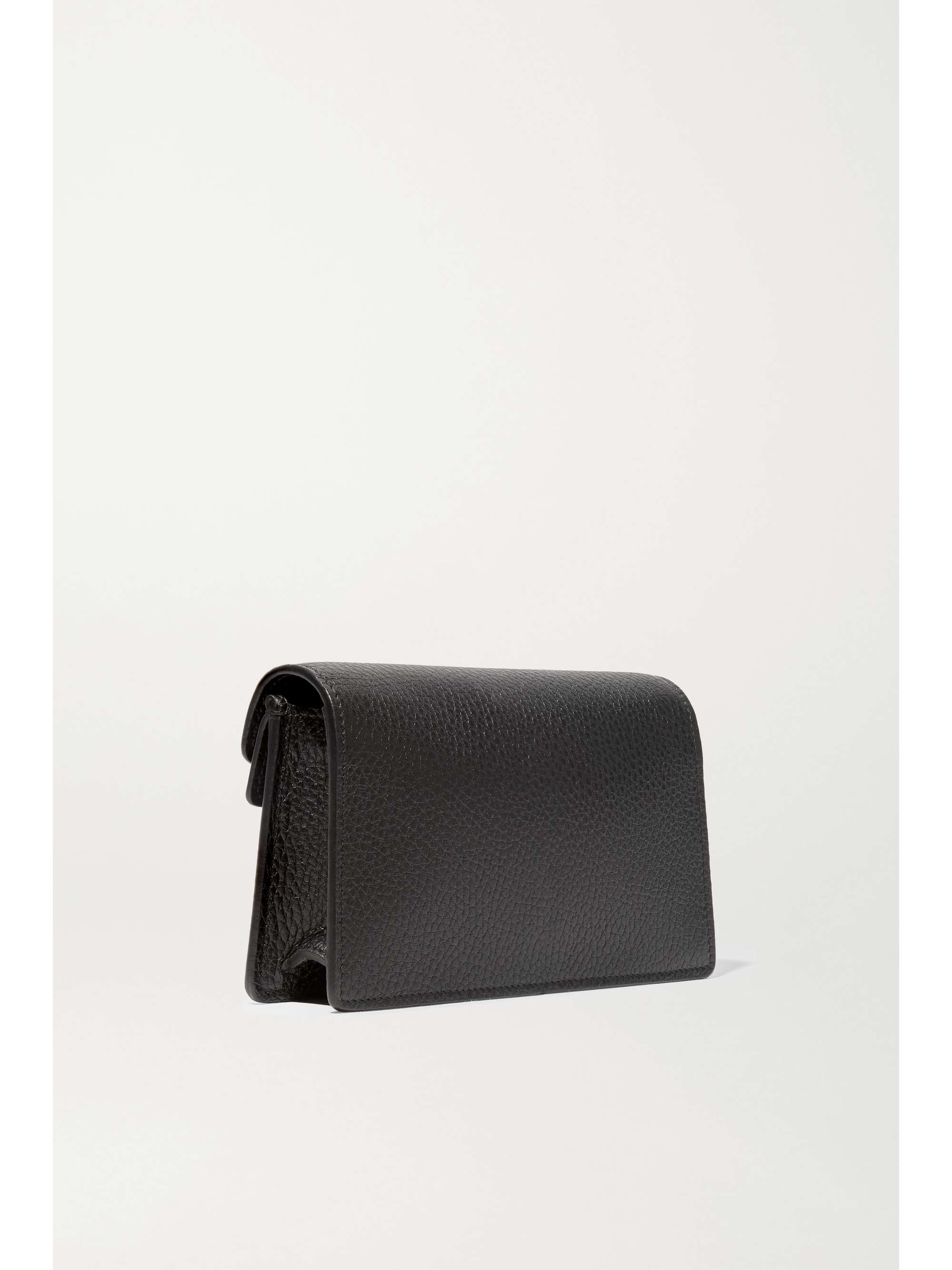 GUCCI + NET SUSTAIN Dionysus super mini textured-leather shoulder bag