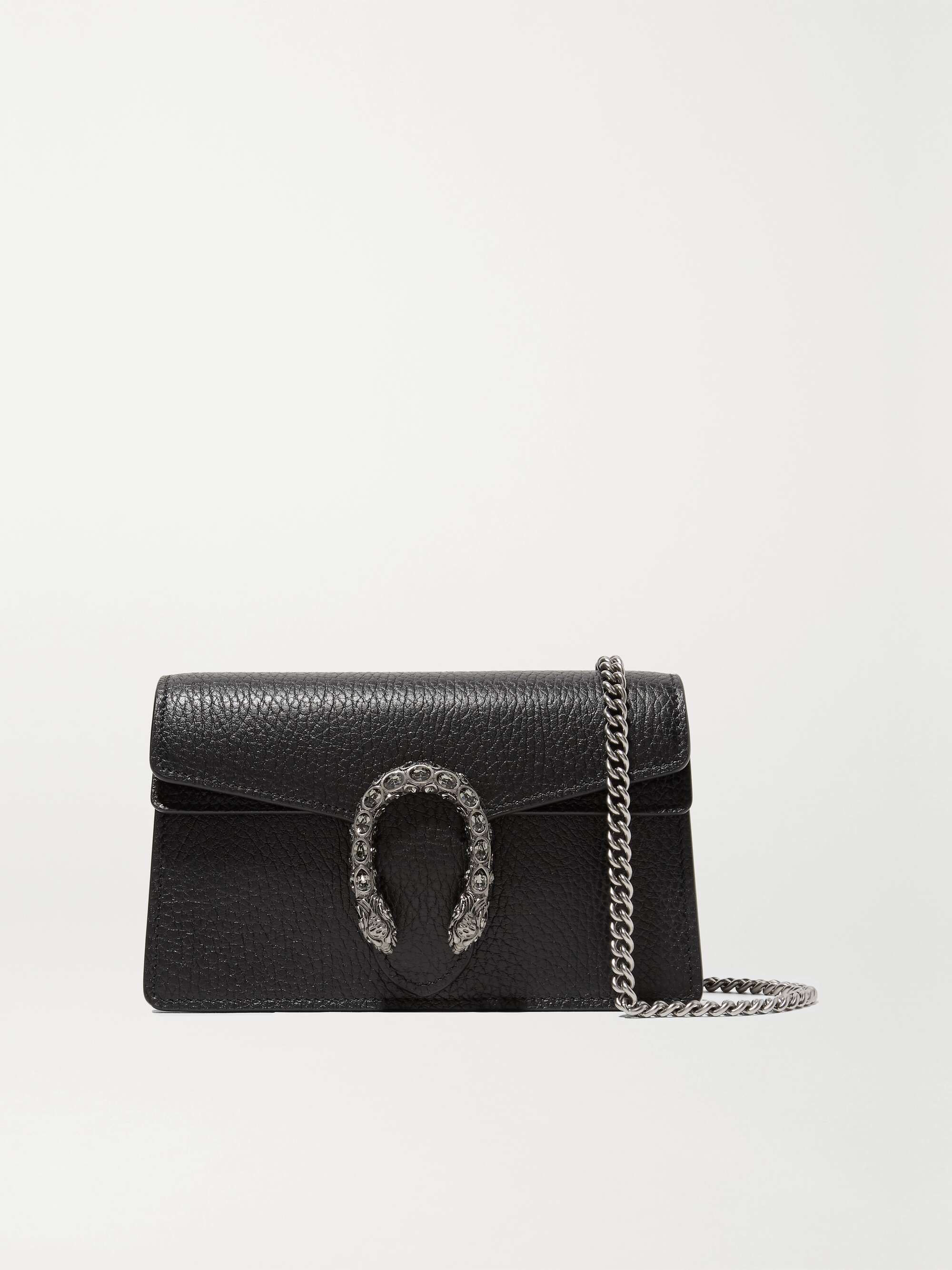 + NET SUSTAIN Dionysus super mini textured-leather shoulder bag