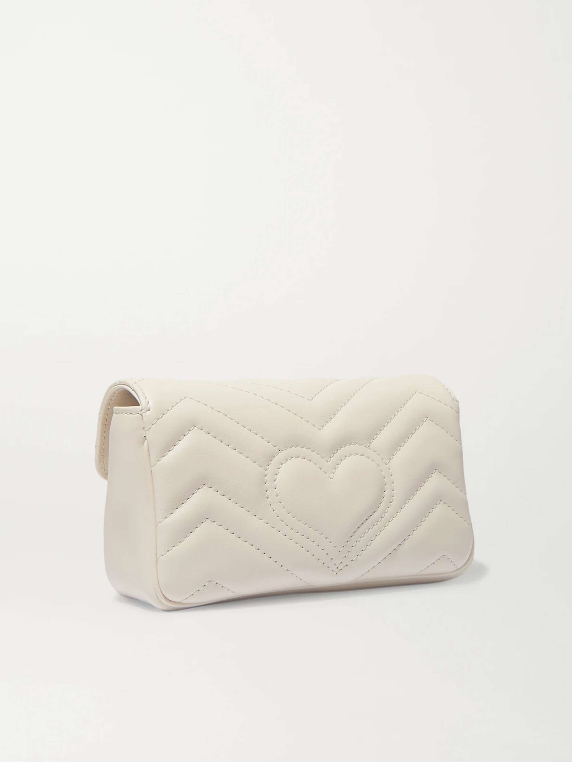 GUCCI GG Marmont super mini quilted leather shoulder bag