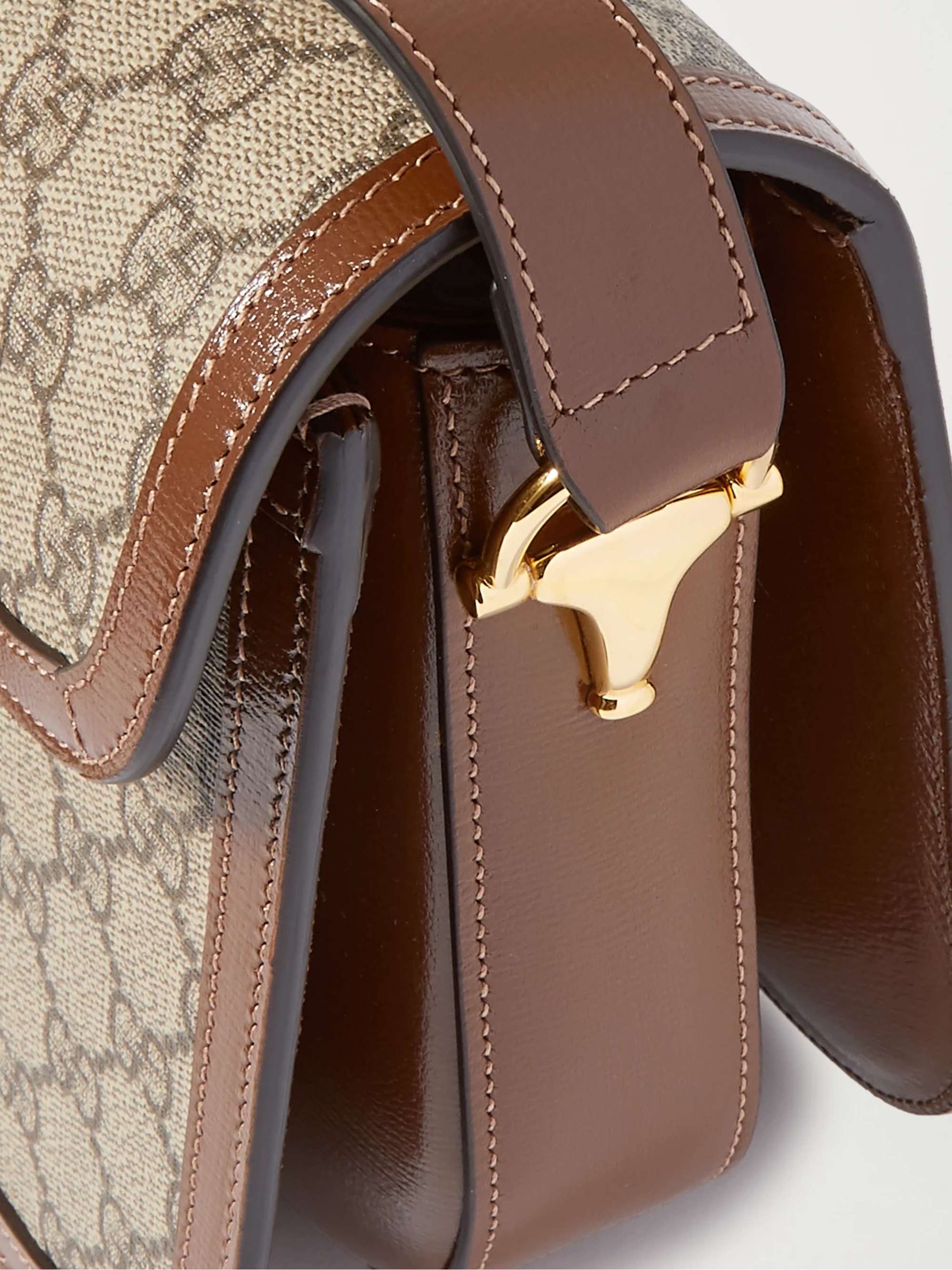 gucci horsebit bag leather