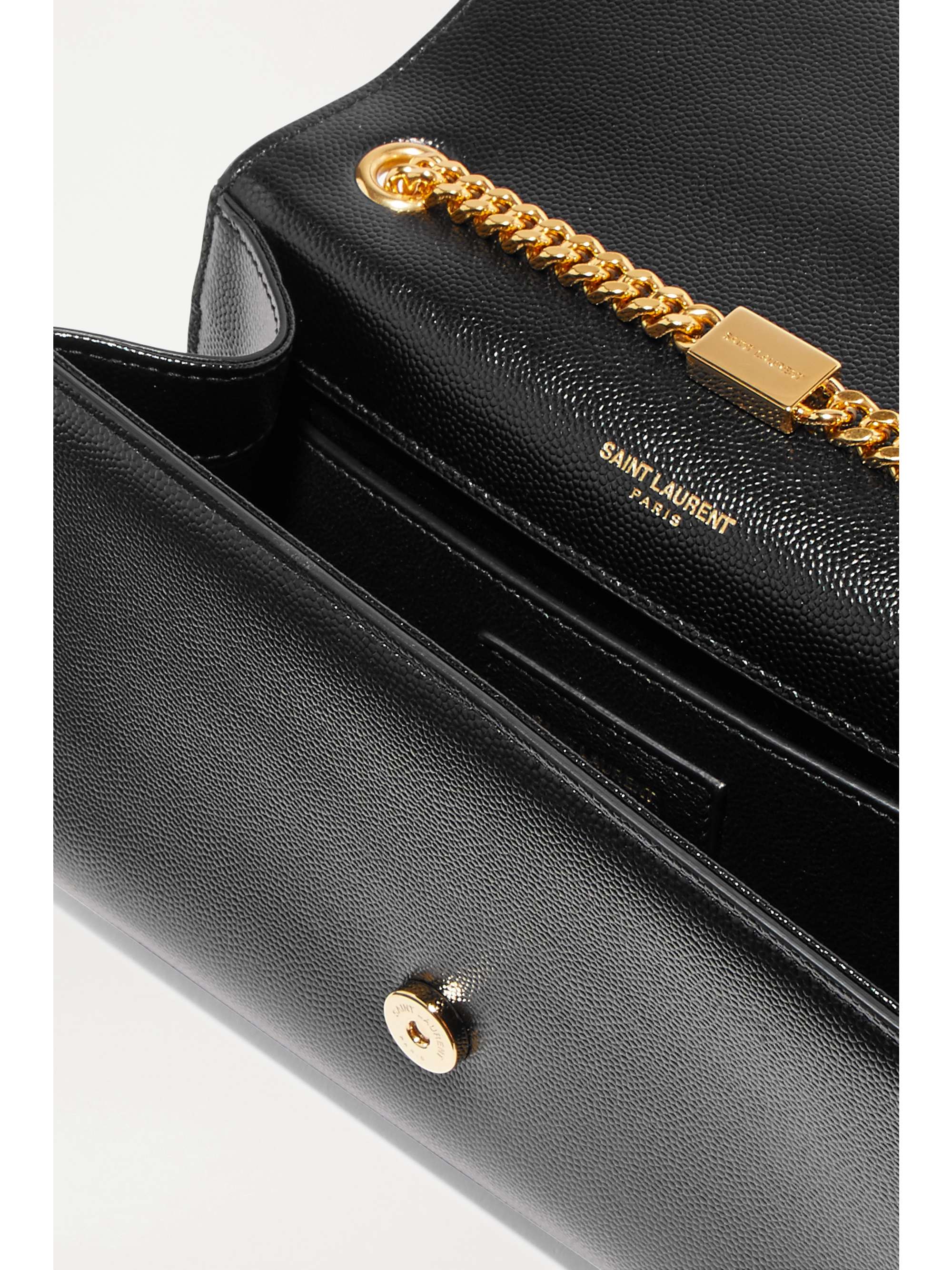 SAINT LAURENT Kate small embossed-leather shoulder bag | NET-A-PORTER