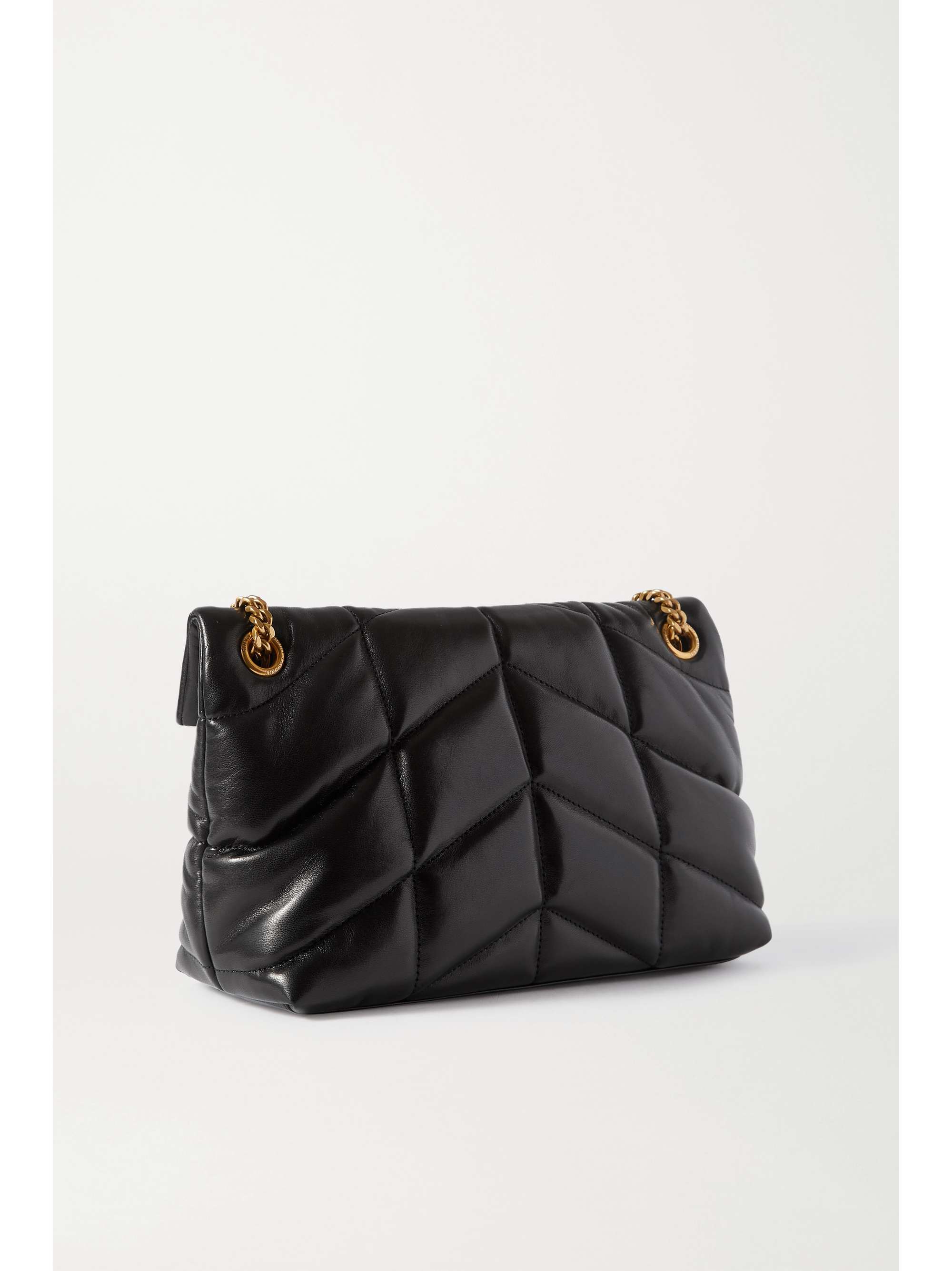 SAINT LAURENT Loulou Puffer small quilted leather shoulder bag