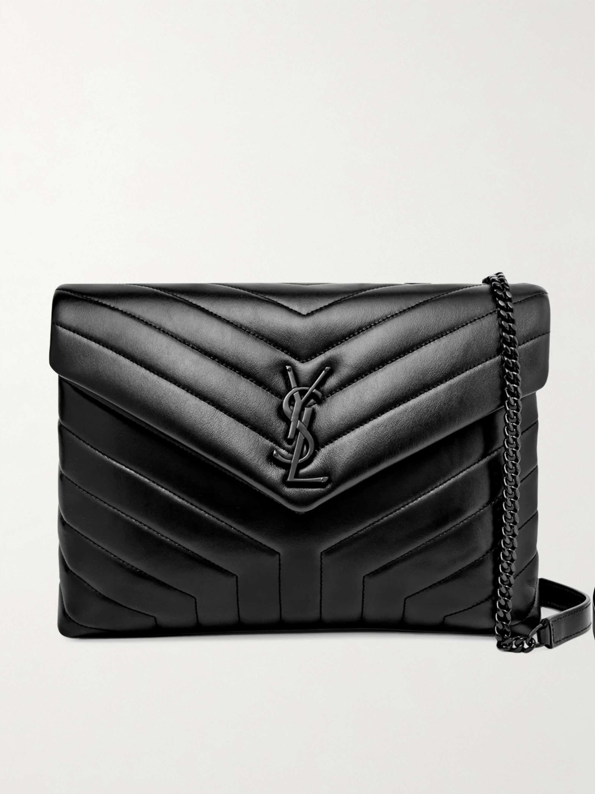 Saint Laurent Loulou Medium Chain Bag In Quilted Y Leather  574946DV7261000 - Handbags, YSL - Jomashop