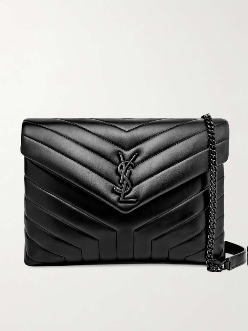 Saint Laurent Loulou Medium Quilted Leather Shoulder Bag