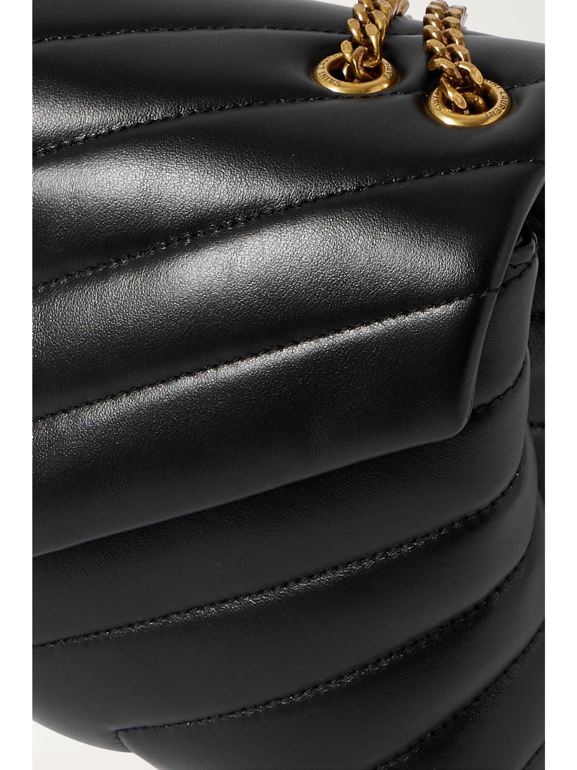 SAINT LAURENT Loulou small quilted leather shoulder bag