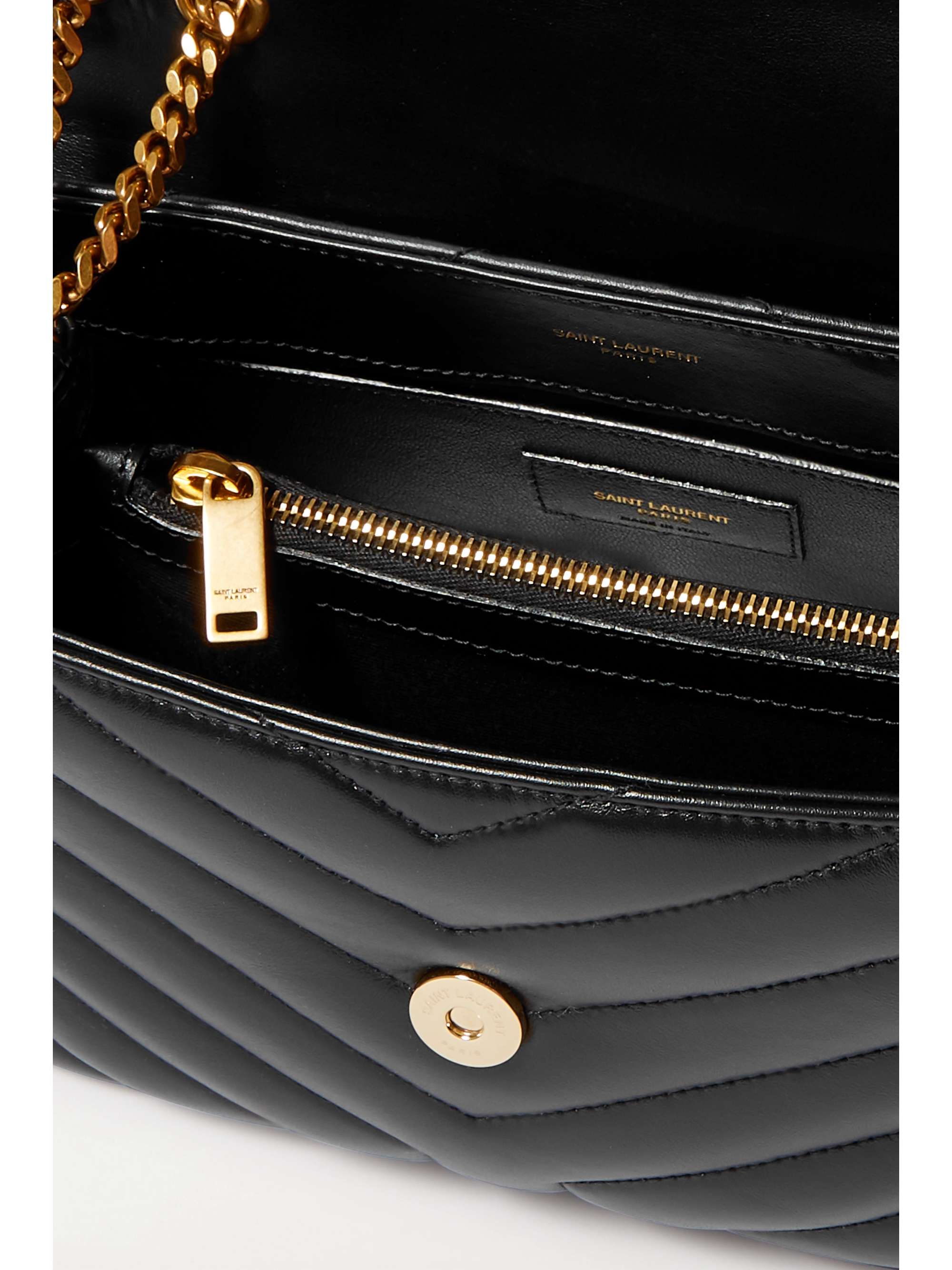 SAINT LAURENT Loulou small quilted leather shoulder bag