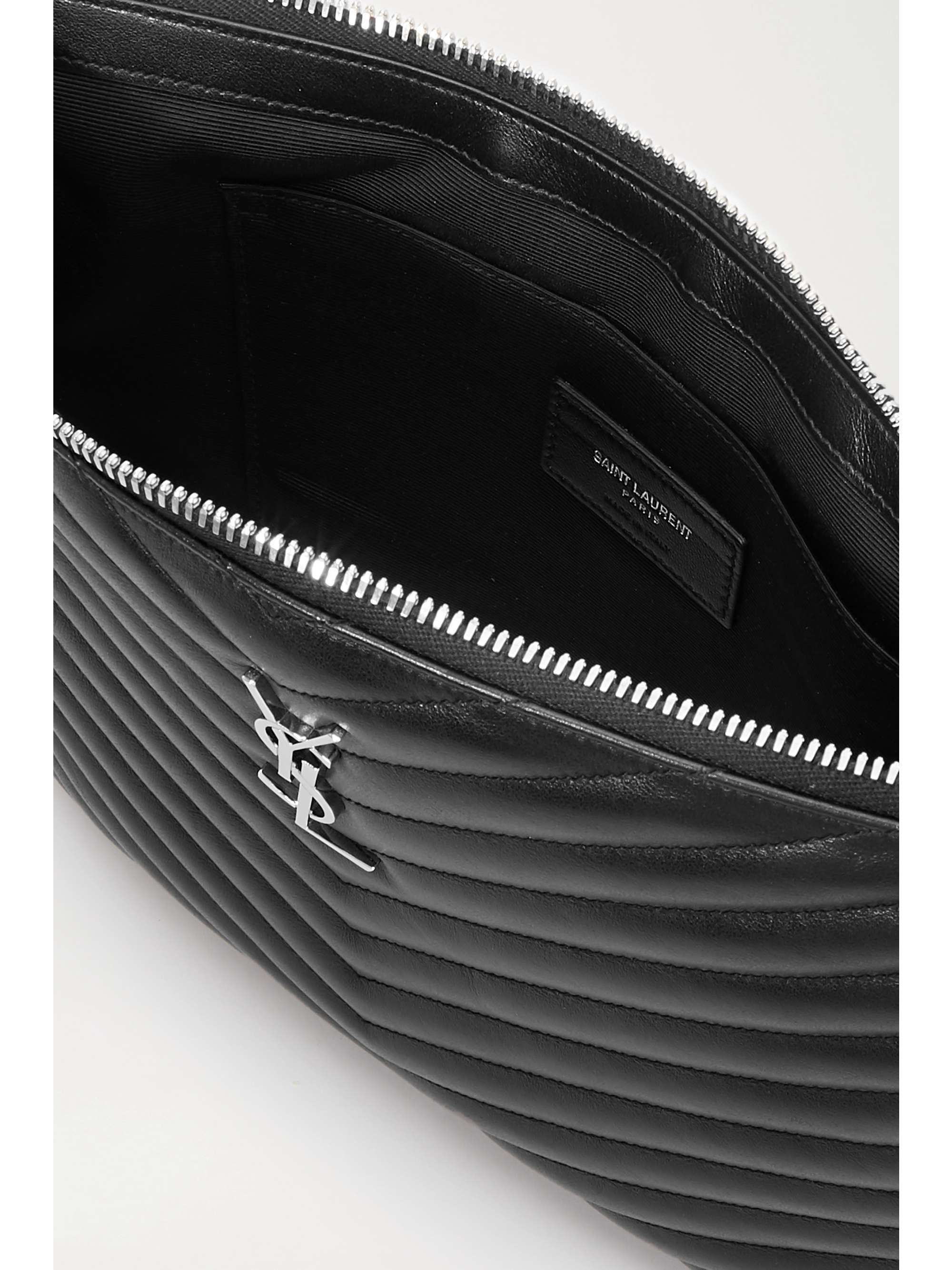 ysl quilted pouch
