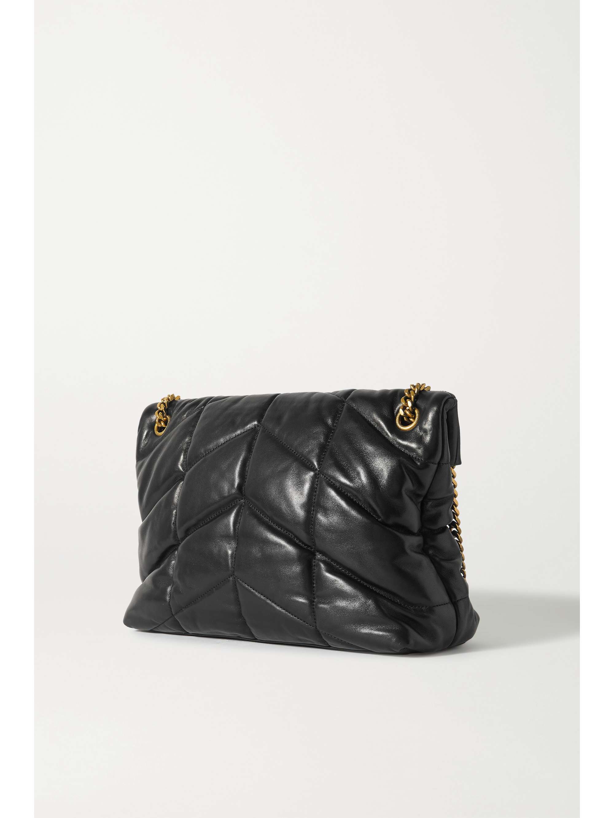 Loulou Puffer medium quilted leather shoulder bag