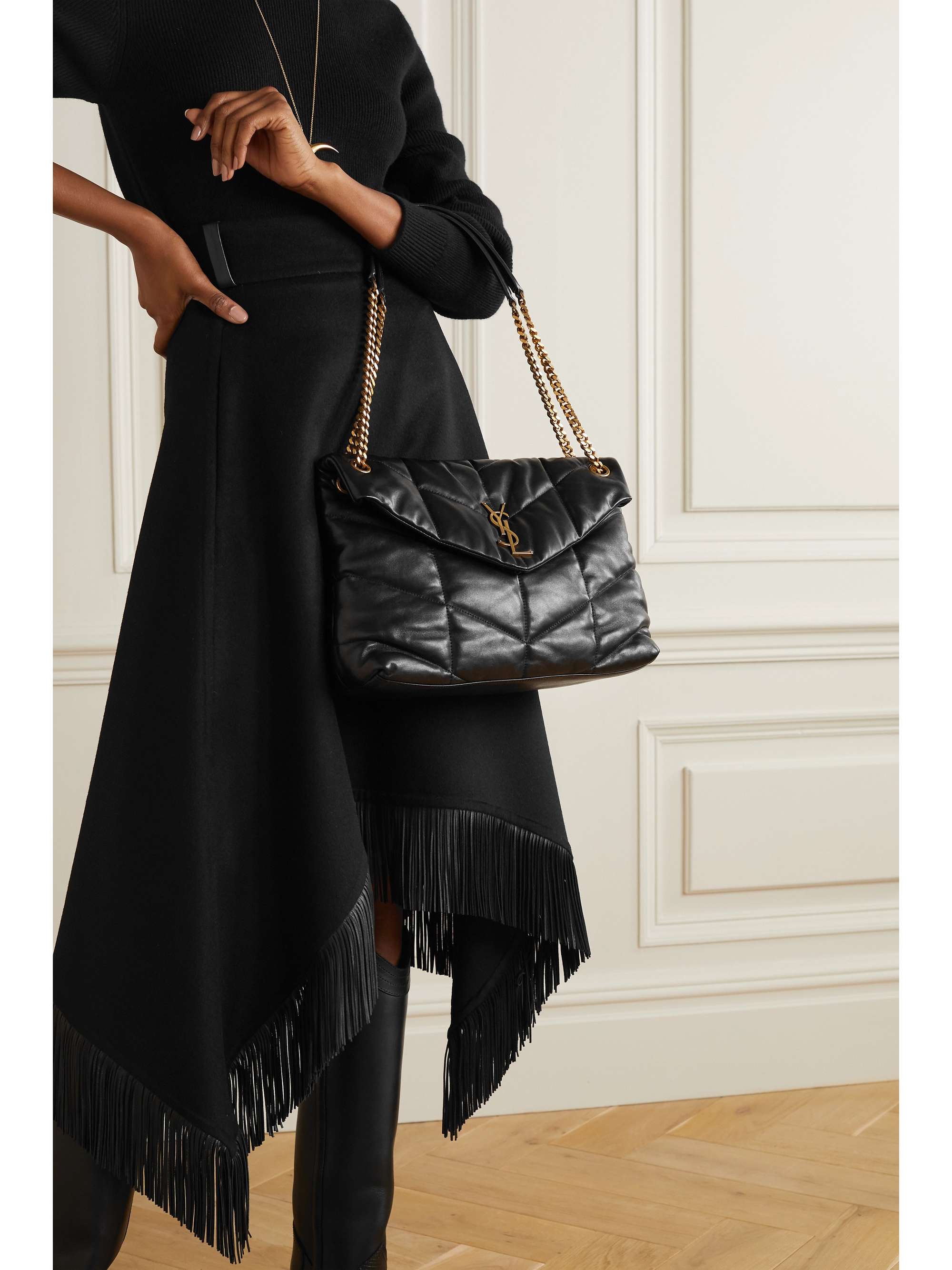 Saint Laurent Medium Loulou Puffer Shoulder Bag - Farfetch