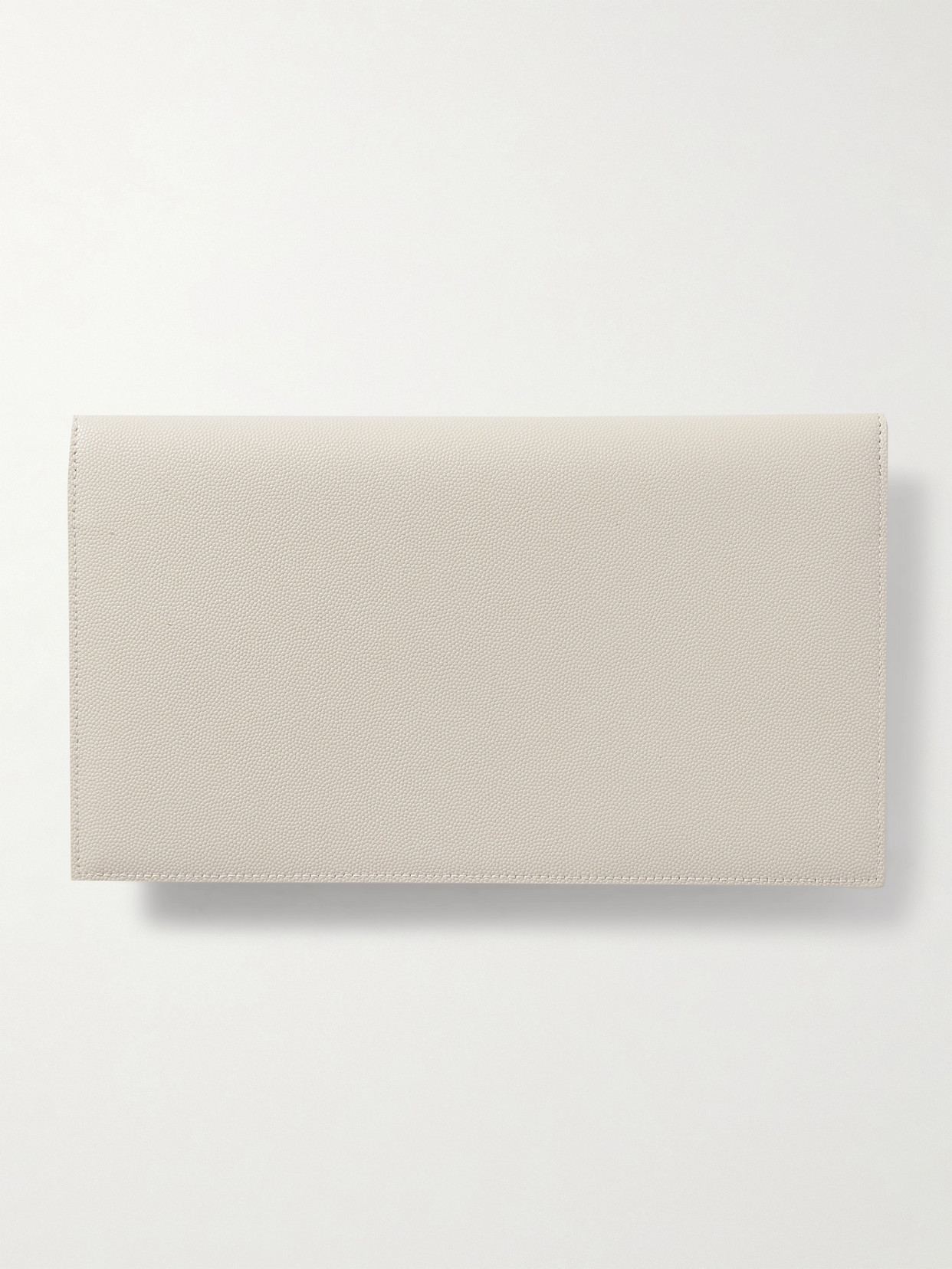 Saint Laurent Off-white Uptown Envelope Pouch In White