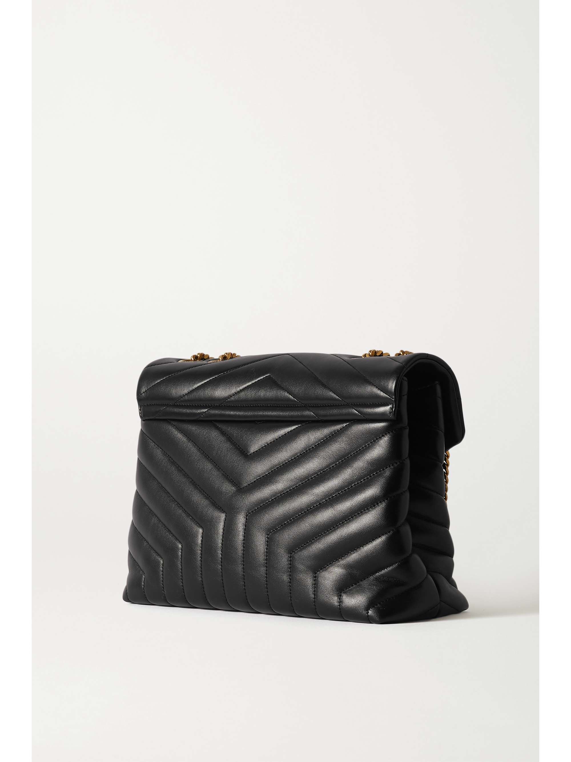 SAINT LAURENT Loulou medium quilted leather shoulder bag NETAPORTER