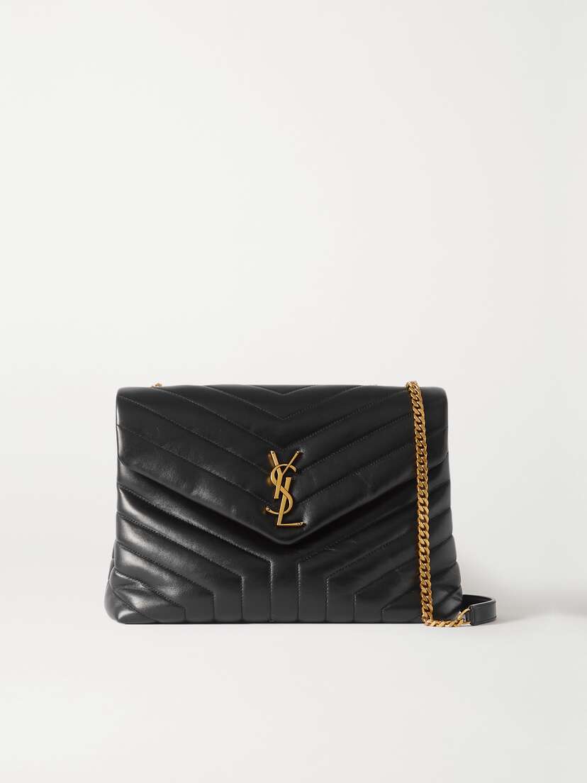Saint Laurent Loulou Medium Quilted Leather Shoulder Bag