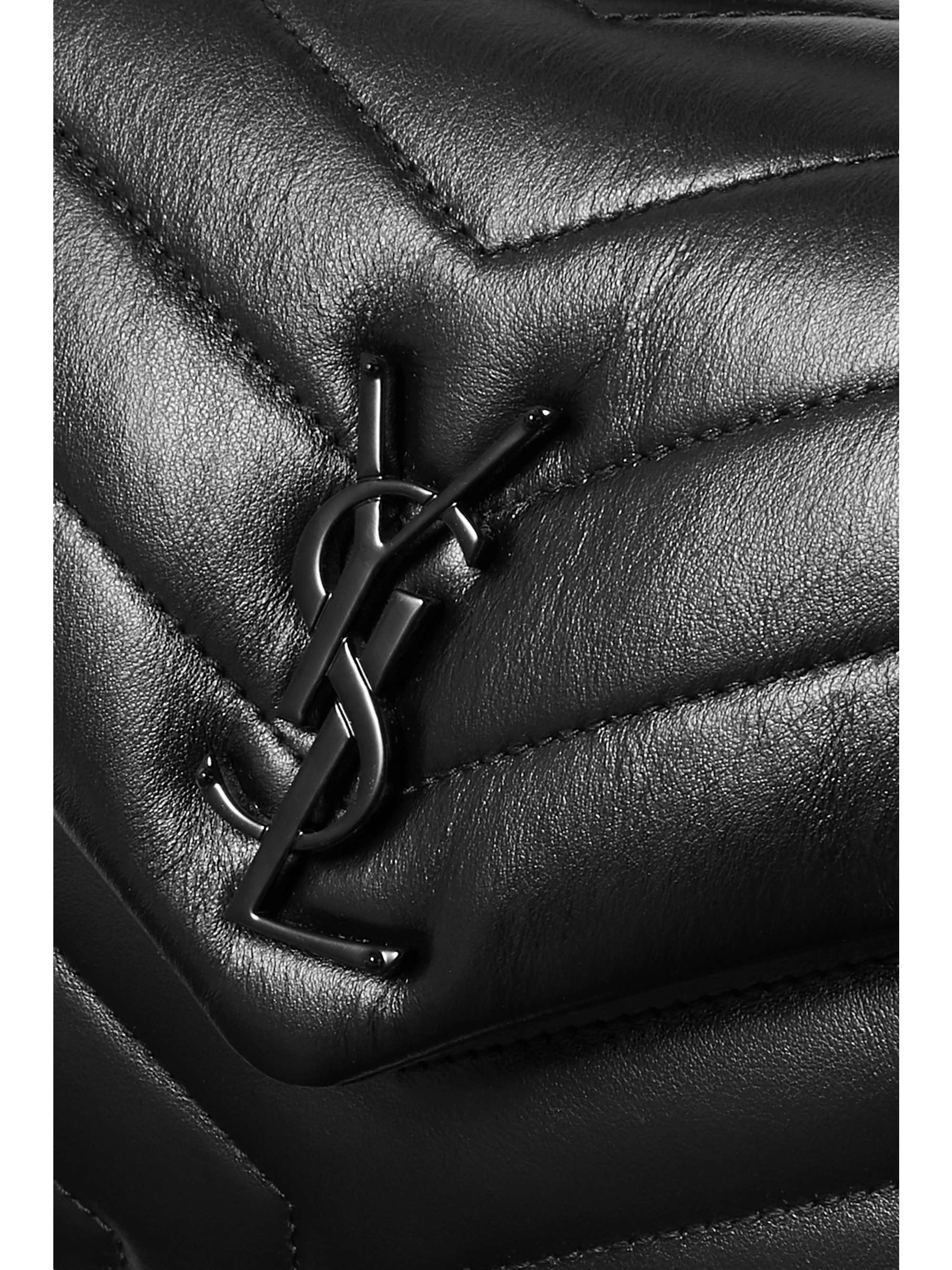 SAINT LAURENT Loulou small quilted leather shoulder bag