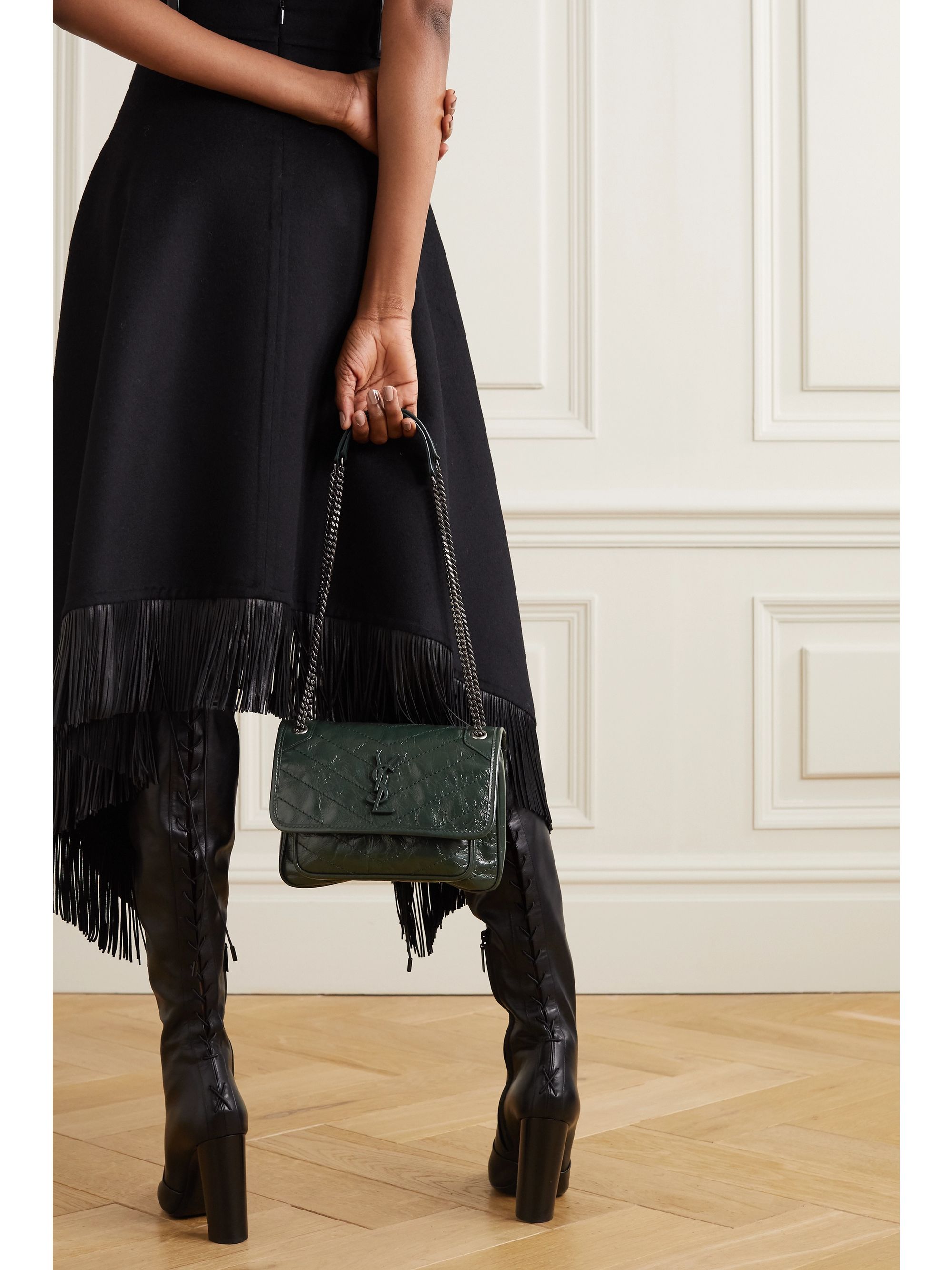 ysl niki quilted bag