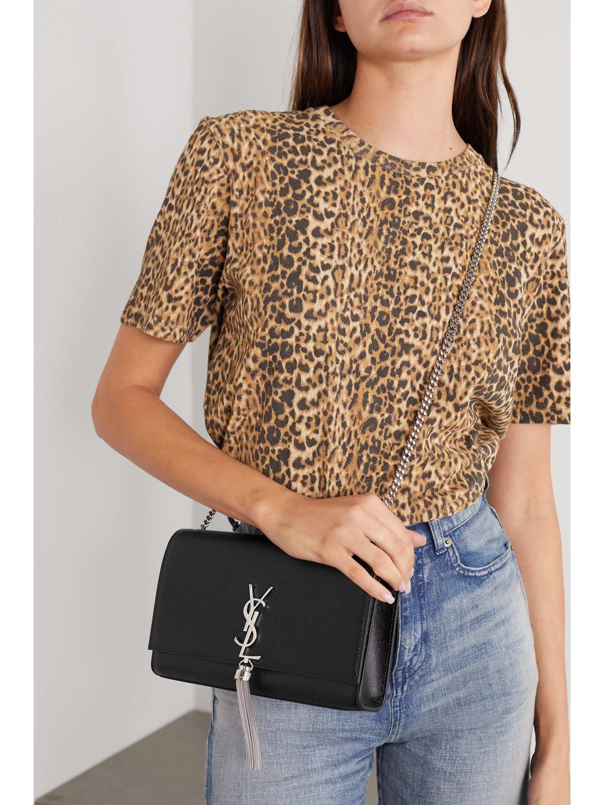 ysl kate medium black