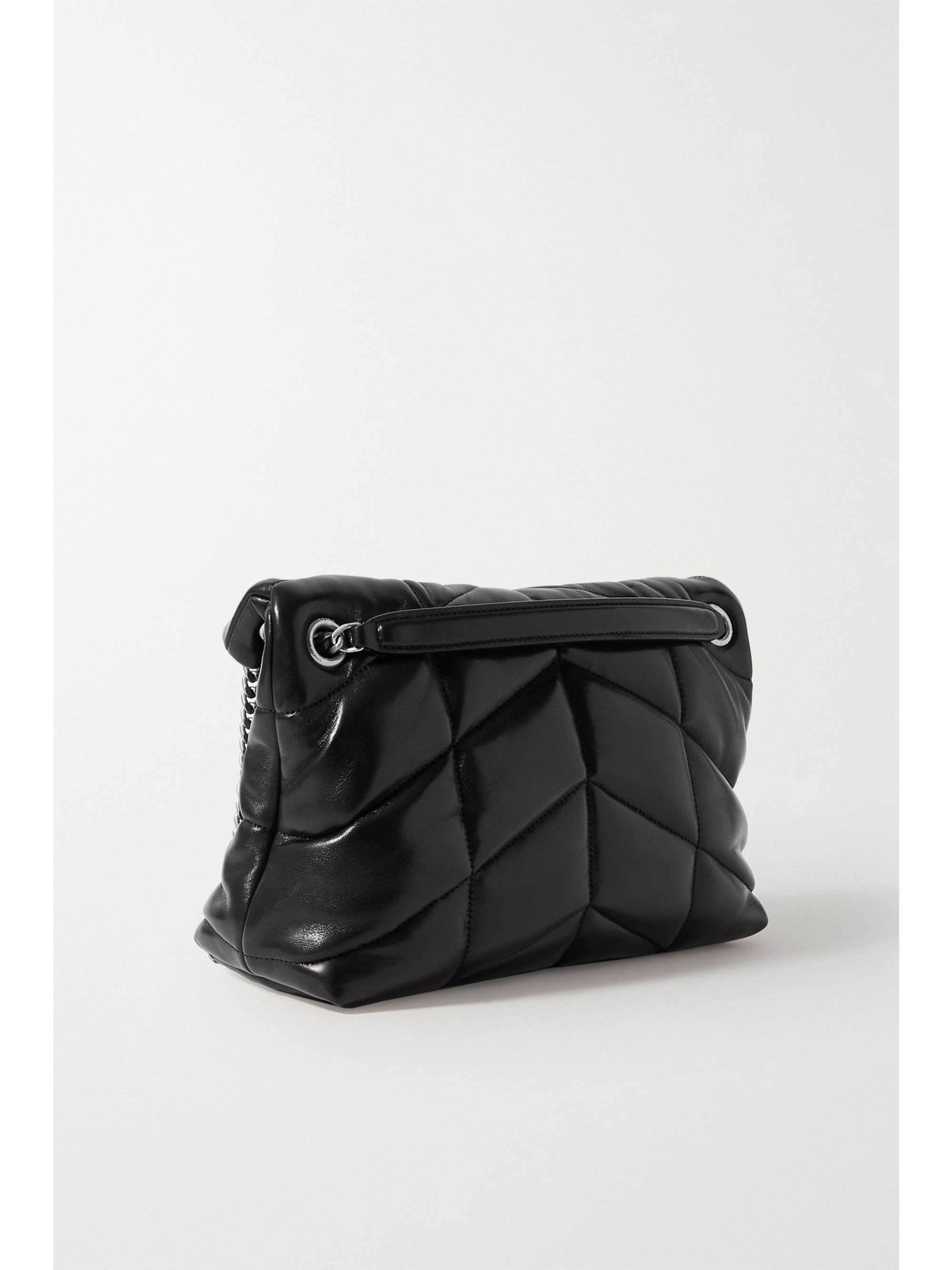 SAINT LAURENT Loulou Puffer small quilted leather shoulder bag