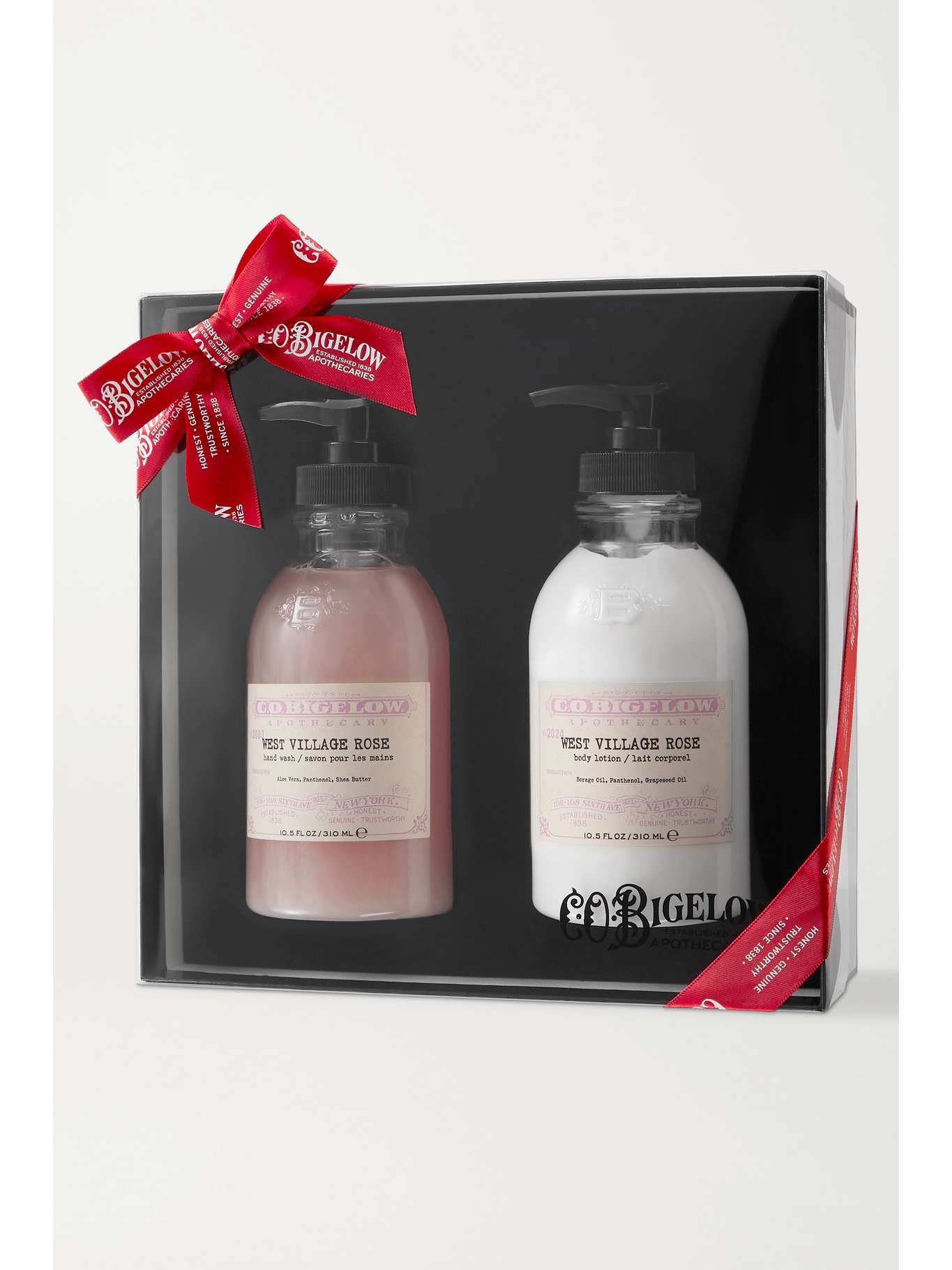 C.O. BIGELOW Iconic Collection Hand Wash and Body Lotion Set West