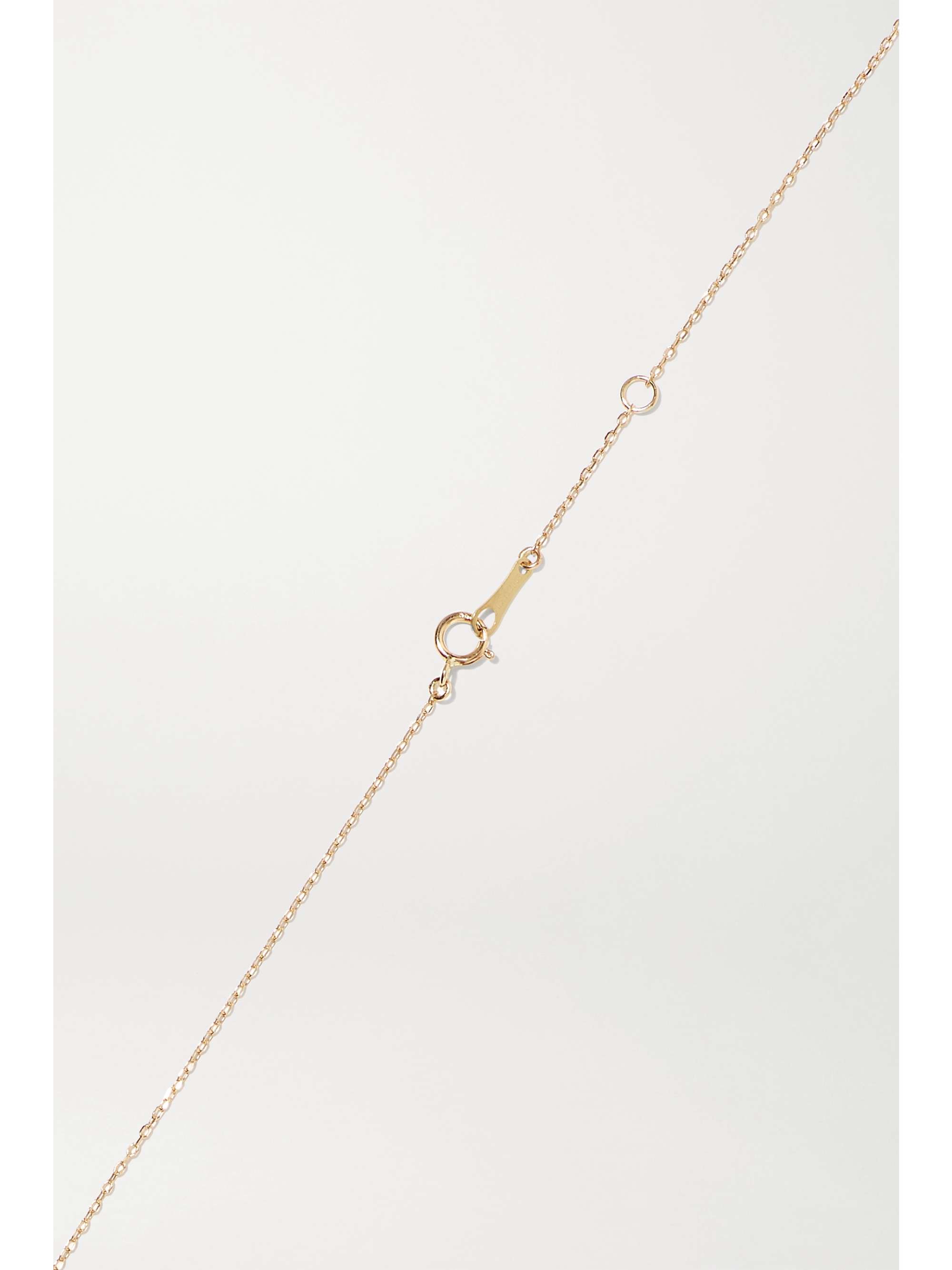 MIZUKI 14-karat gold pearl necklace