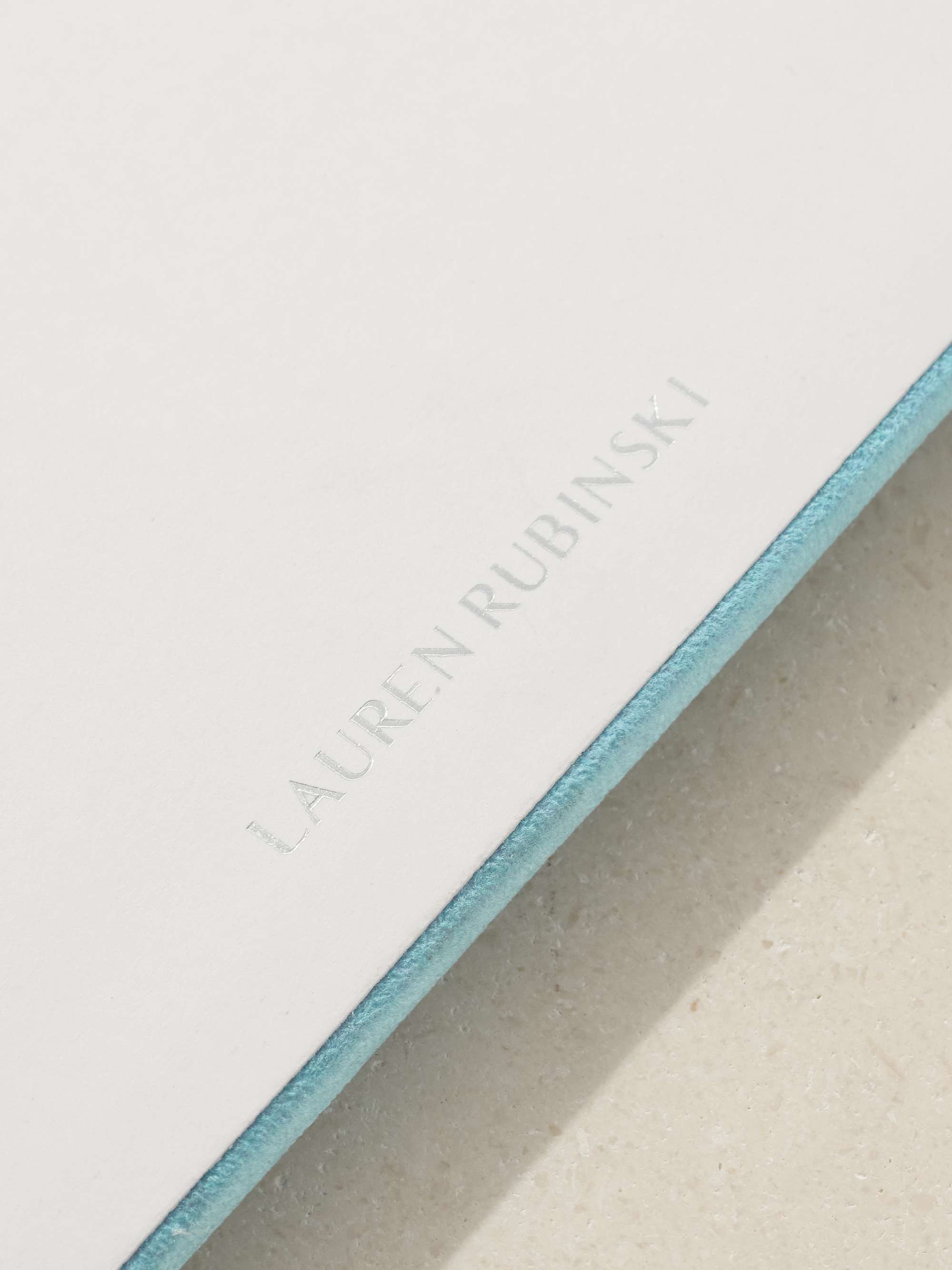 LAUREN RUBINSKI Schmuckablage aus Veloursleder