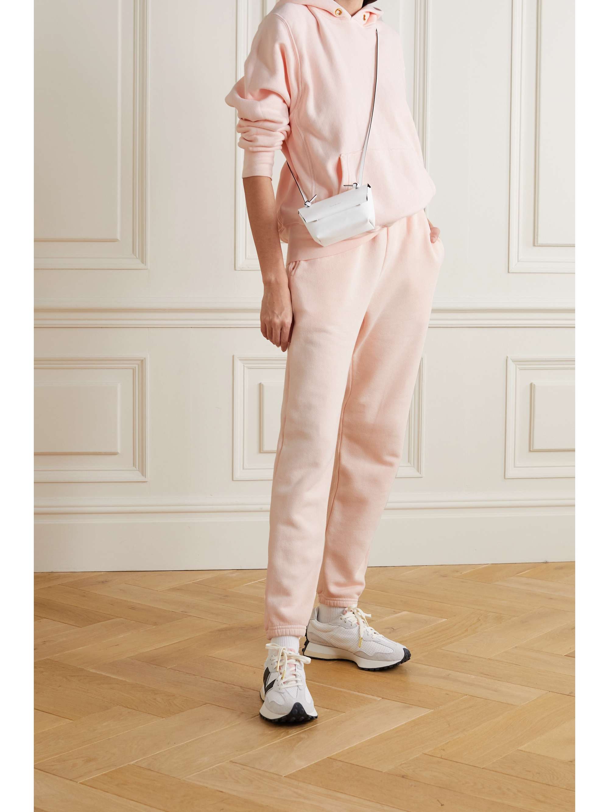 LES TIEN Cotton-jersey hoodie