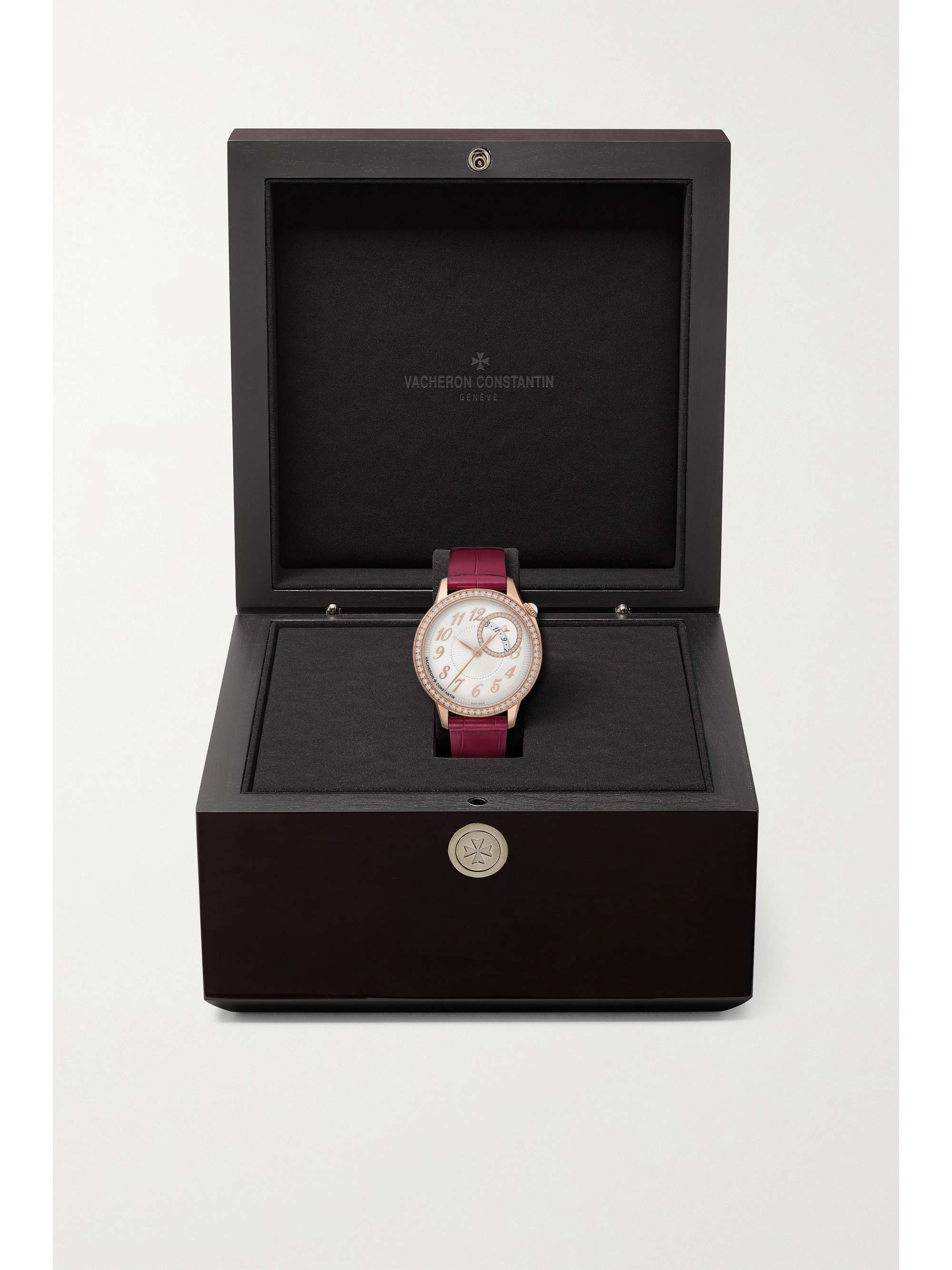 VACHERON CONSTANTIN Egérie Automatic 35 mm Uhr aus 18 Karat Roségold mit Diamanten