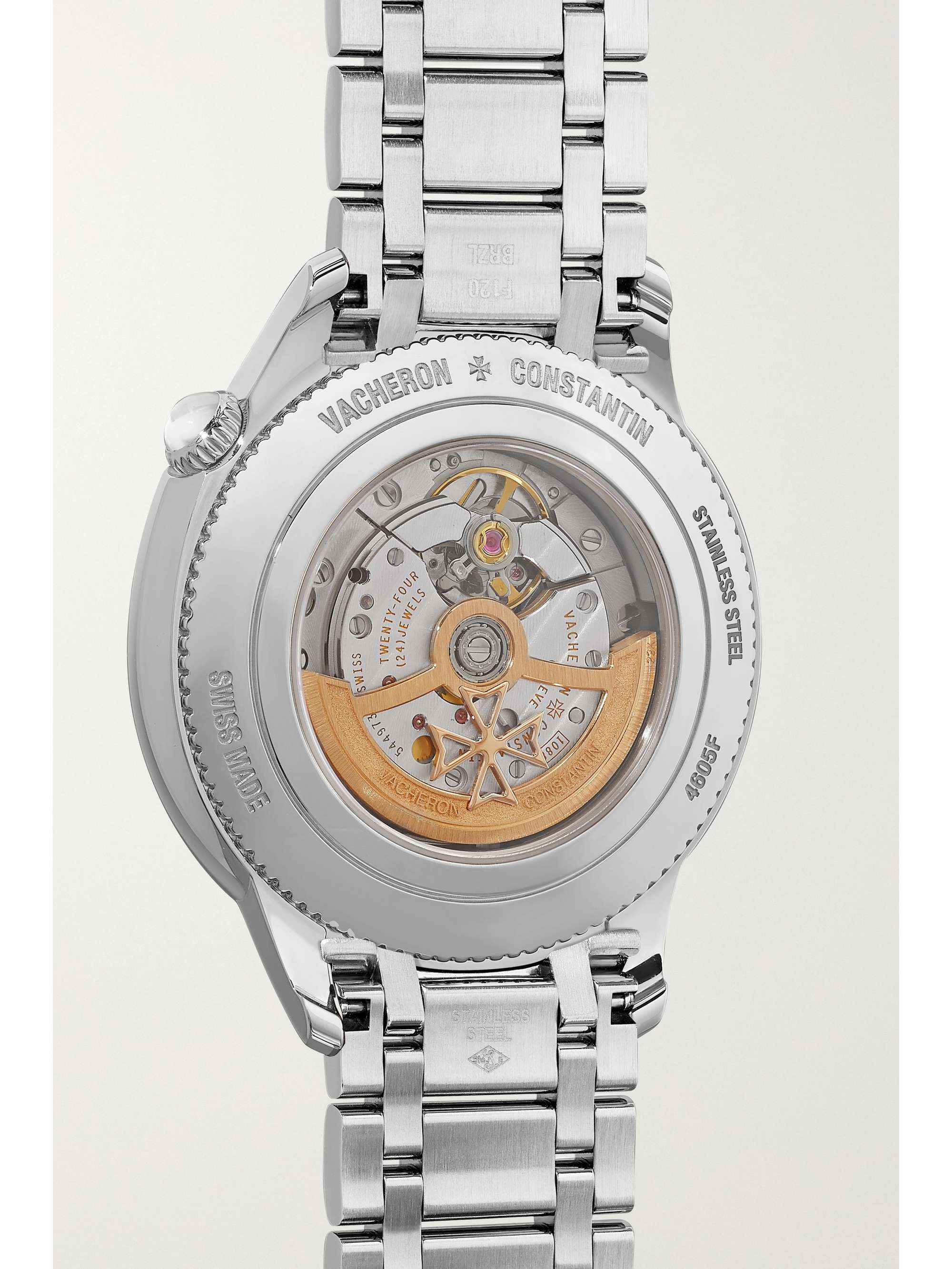 VACHERON CONSTANTIN Egérie Automatic 35mm stainless steel and diamond watch