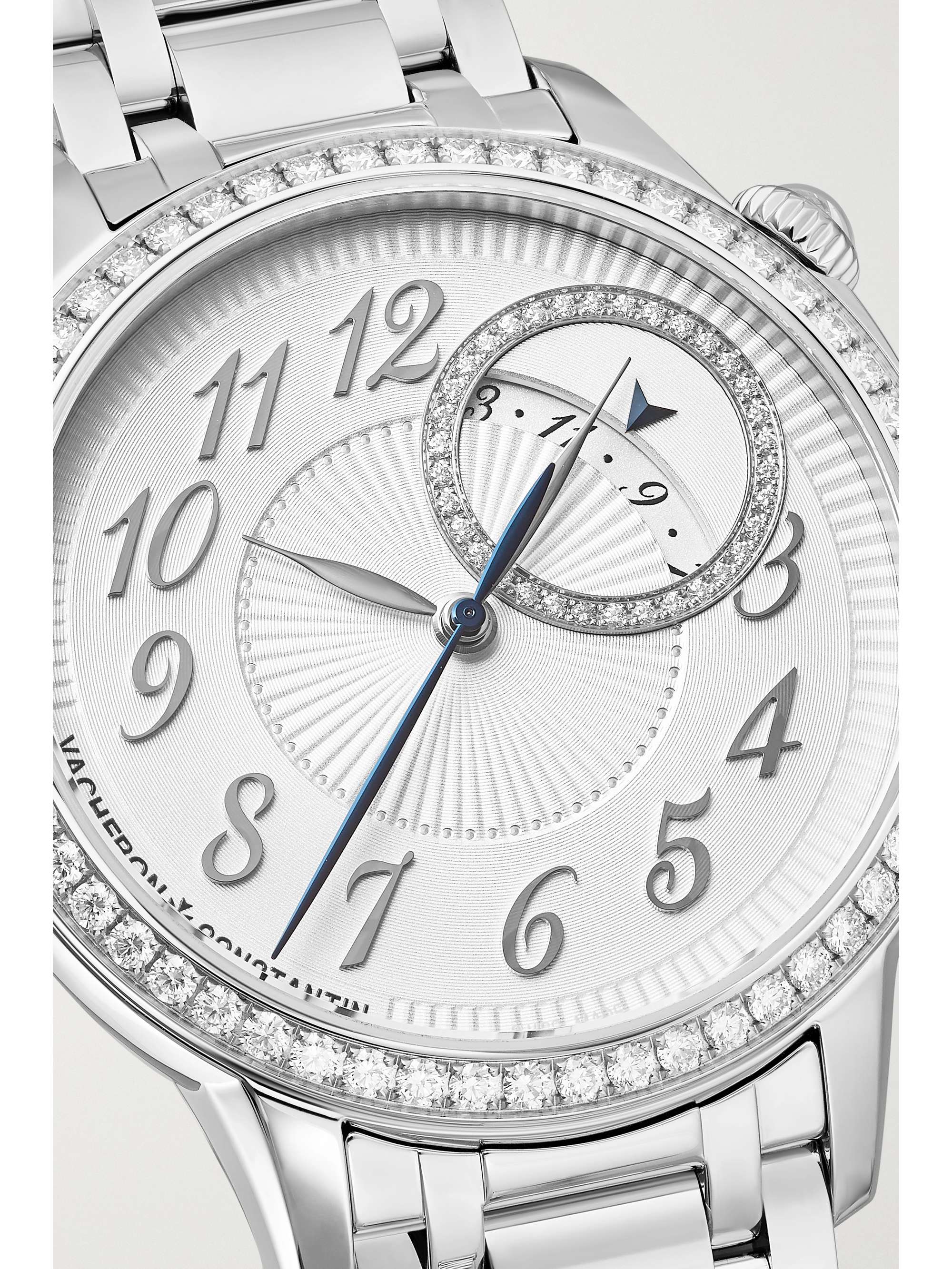 VACHERON CONSTANTIN Egérie Automatic 35mm stainless steel and diamond watch