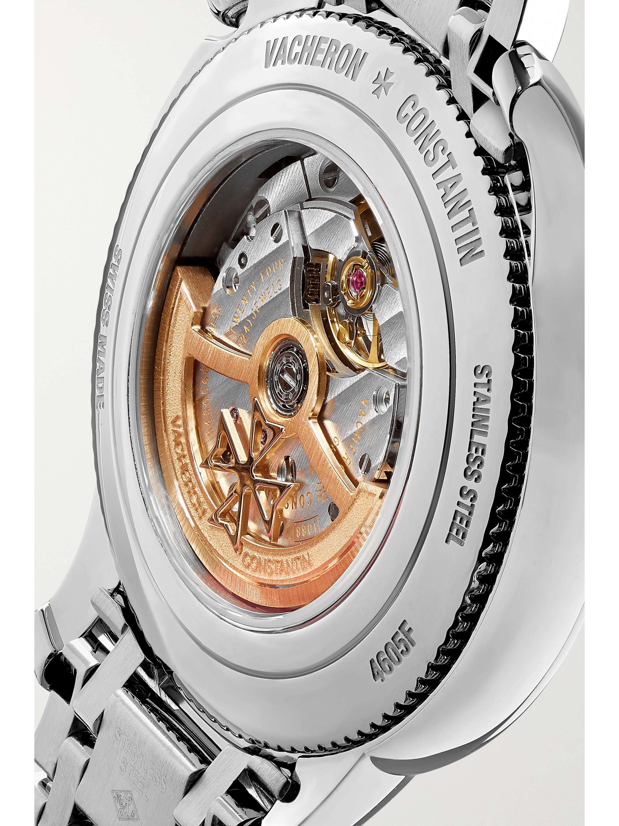 VACHERON CONSTANTIN Egérie Automatic 35mm stainless steel and diamond watch