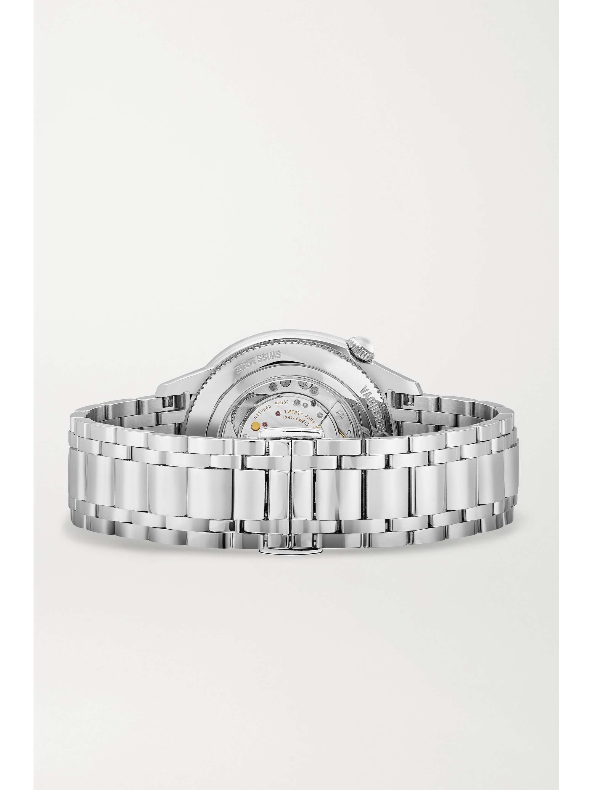 VACHERON CONSTANTIN Egérie Automatic 35mm stainless steel and diamond watch