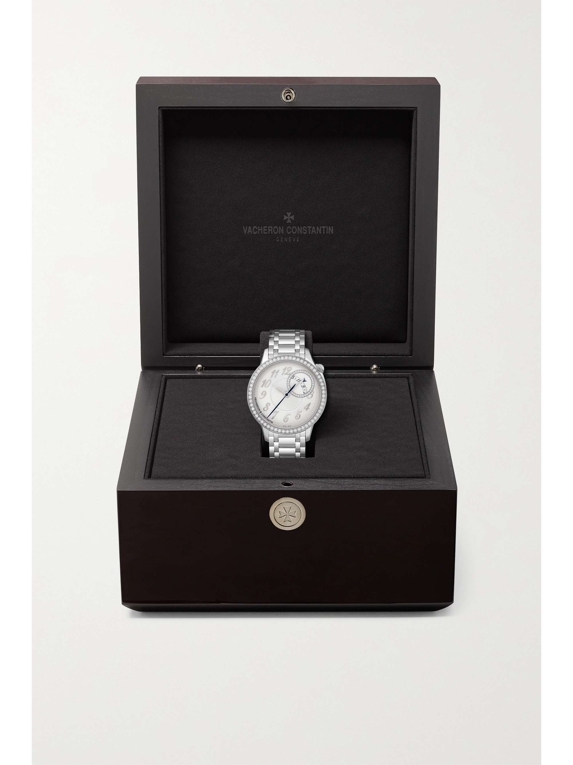 VACHERON CONSTANTIN Egérie Automatic 35mm stainless steel and diamond watch