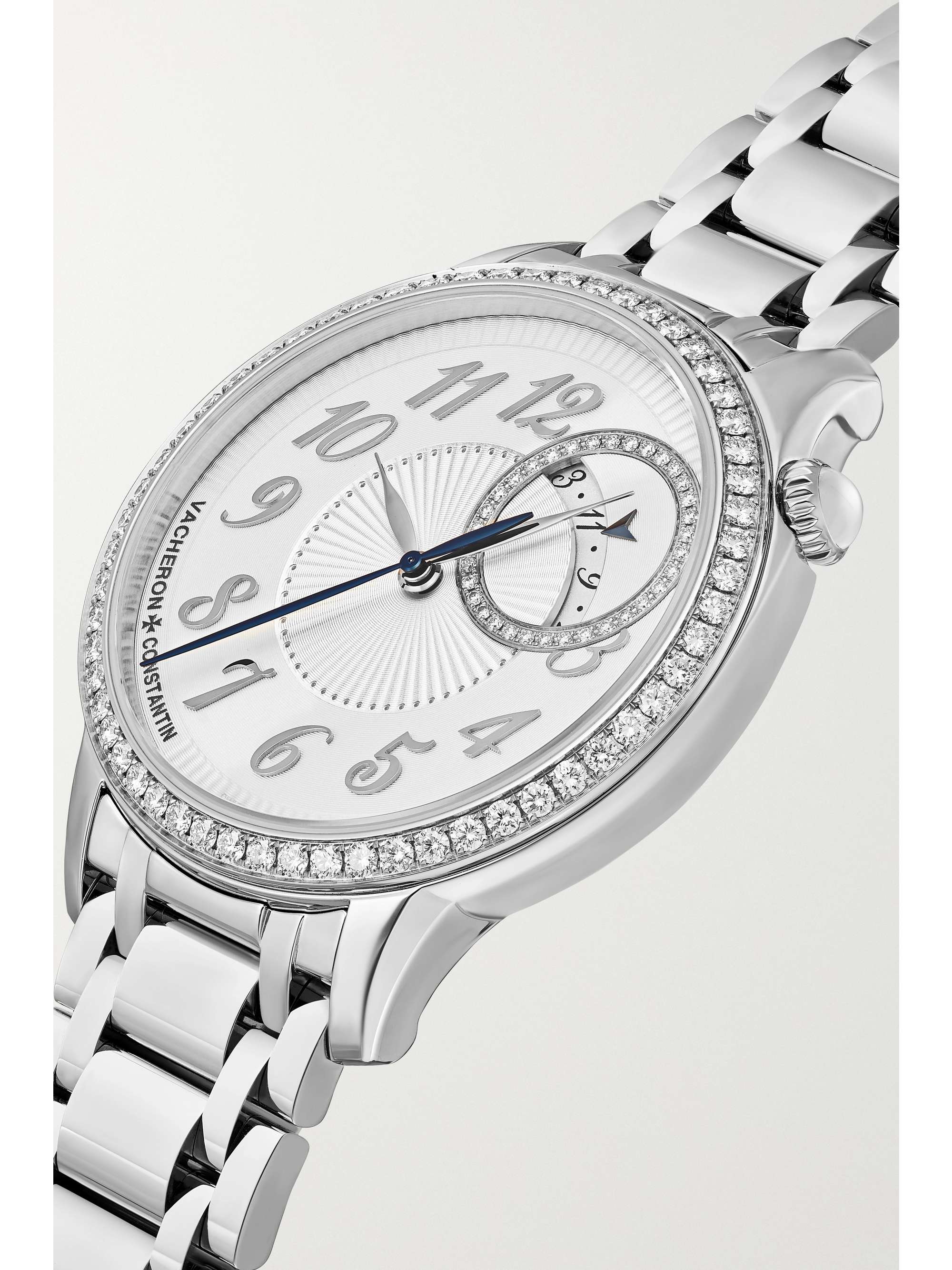 VACHERON CONSTANTIN Egérie Automatic 35mm stainless steel and diamond watch