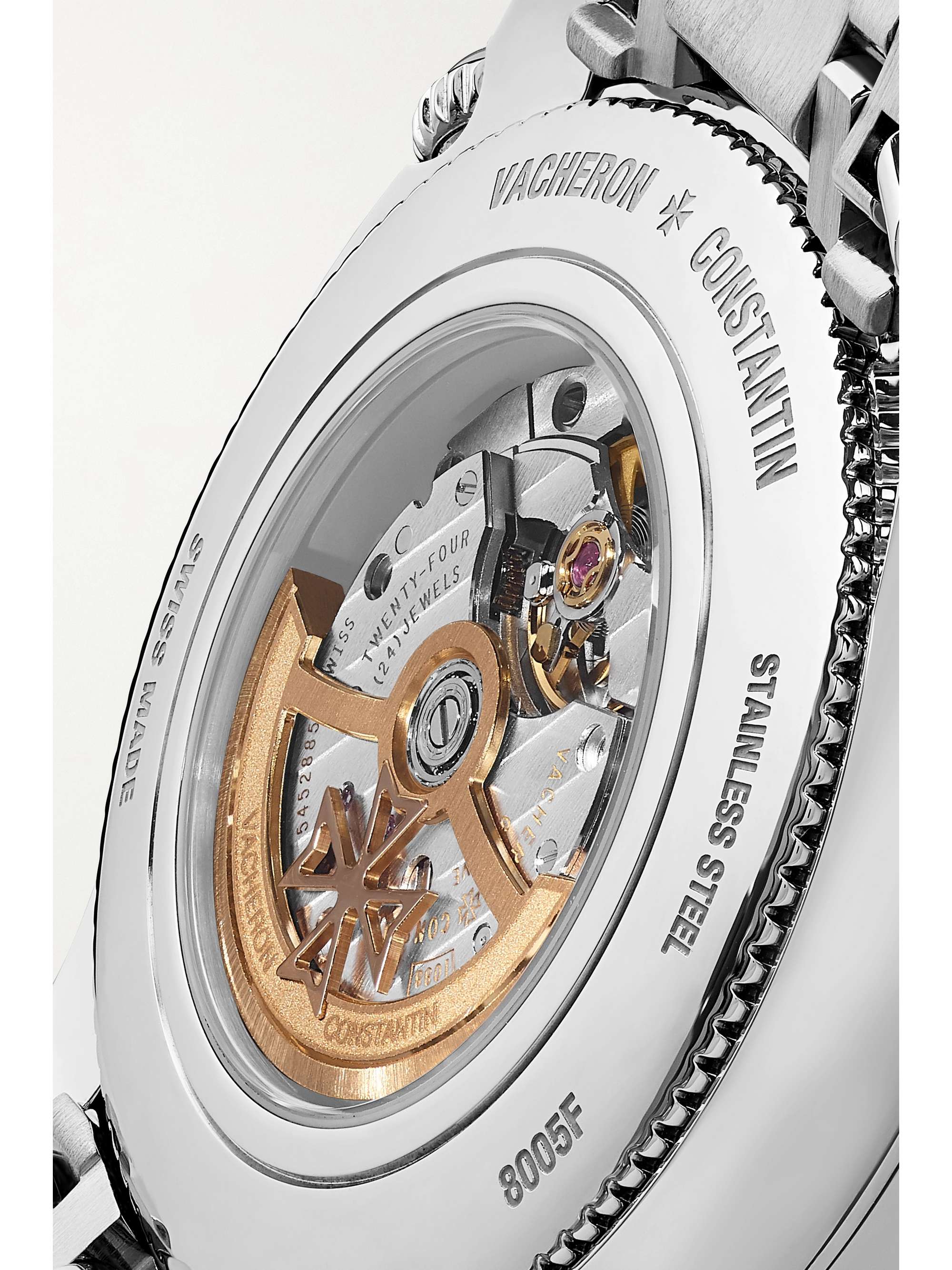 VACHERON CONSTANTIN Egérie Automatic Moon-Phase 37mm 18-karat pink gold and diamond watch