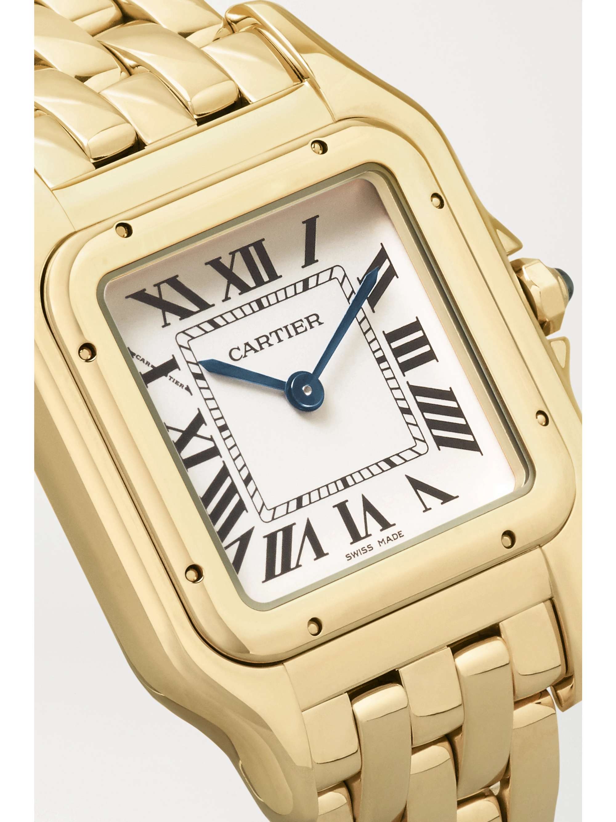 CARTIER Panthère de Cartier mittelgroße 27 mm Uhr aus 18 Karat Gold